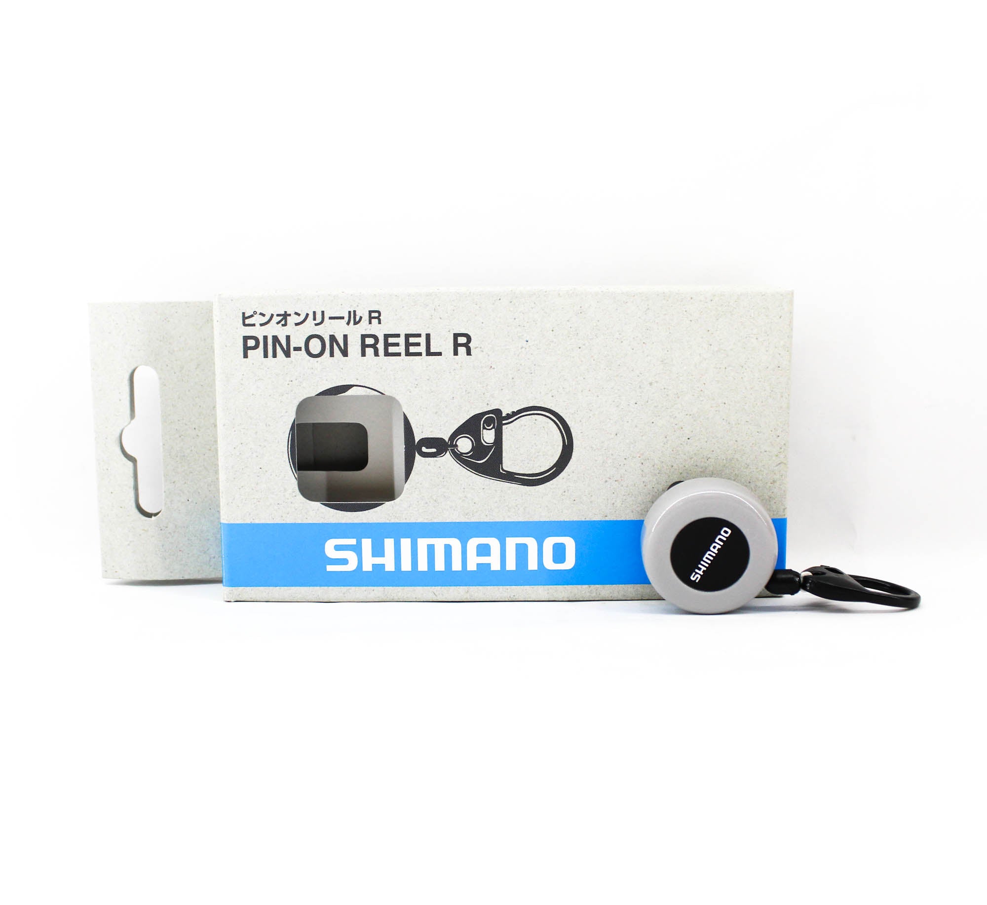 Shimano PI-011R Pin on Reel Clip 43cm Light Gray 973115