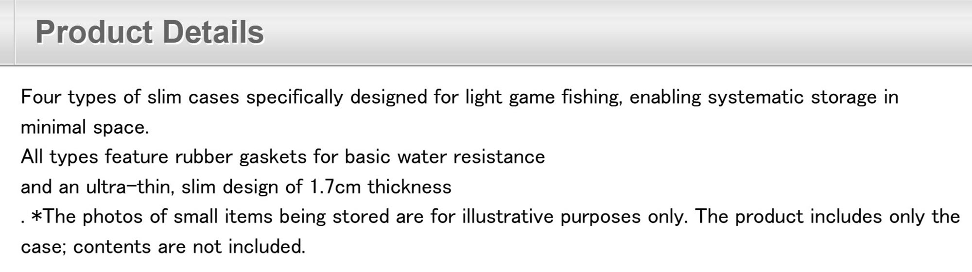 Tict Box Slim Case Free 14 x 9.7 x 1.7 cm Black (8029)