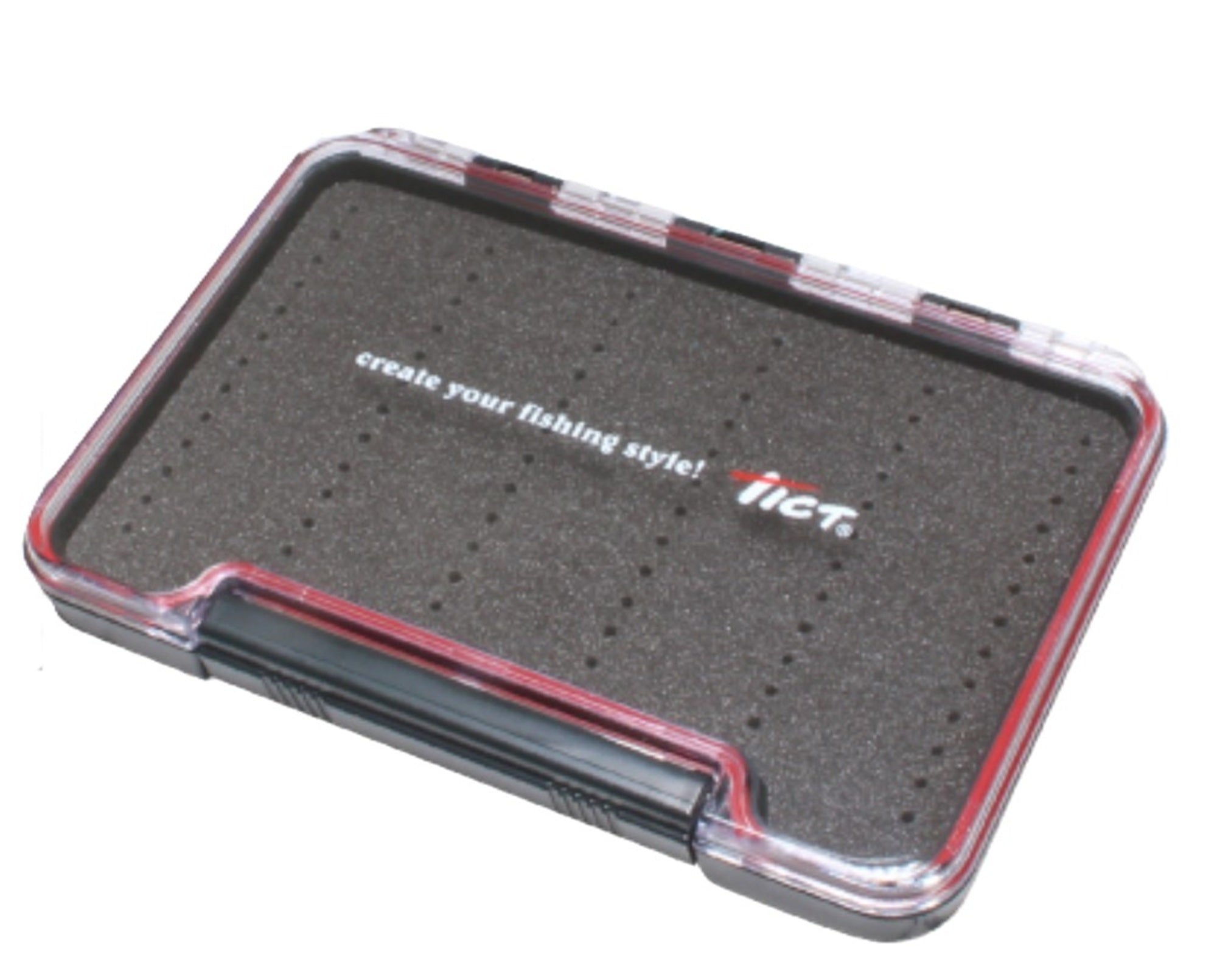 Tict Box Slim Case Foam 14 x 9.7 x 1.7 cm Red (8036)
