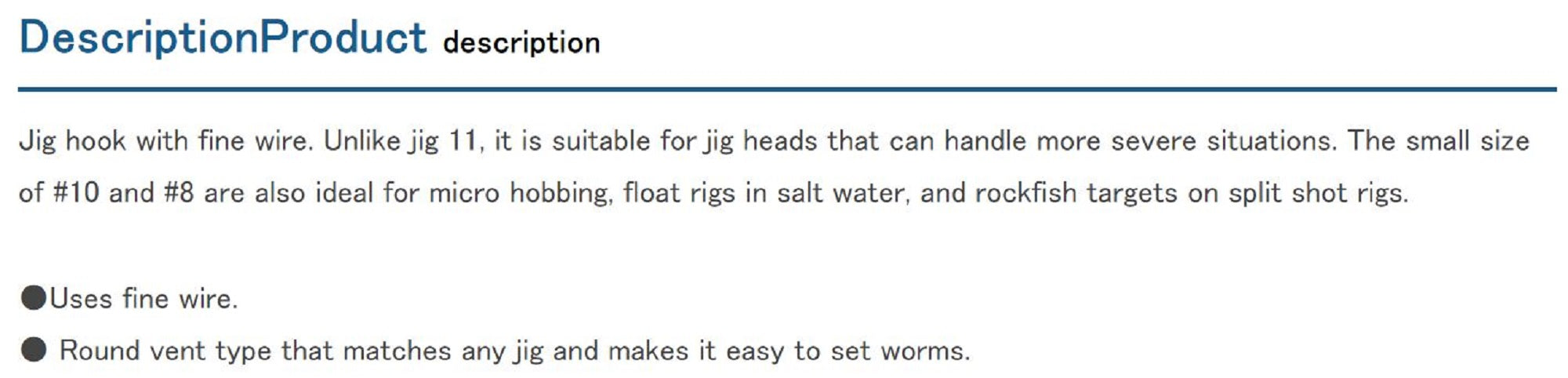 Decoy Jig-12 Fine Wire Jig Hooks Size 4 (5619)