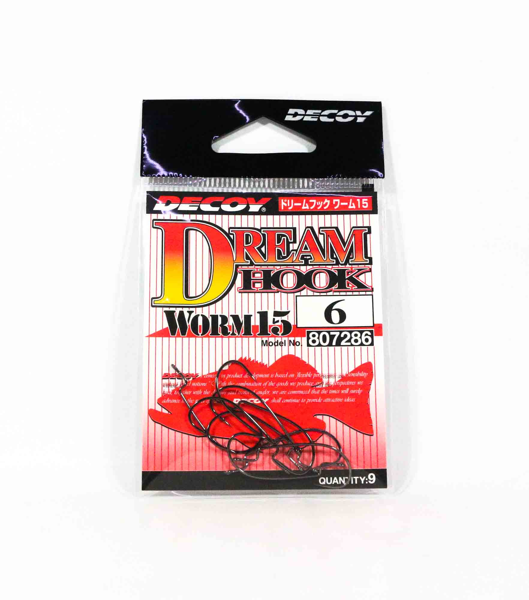 Decoy Worm 15 Dream Hook Size 6 (7286)
