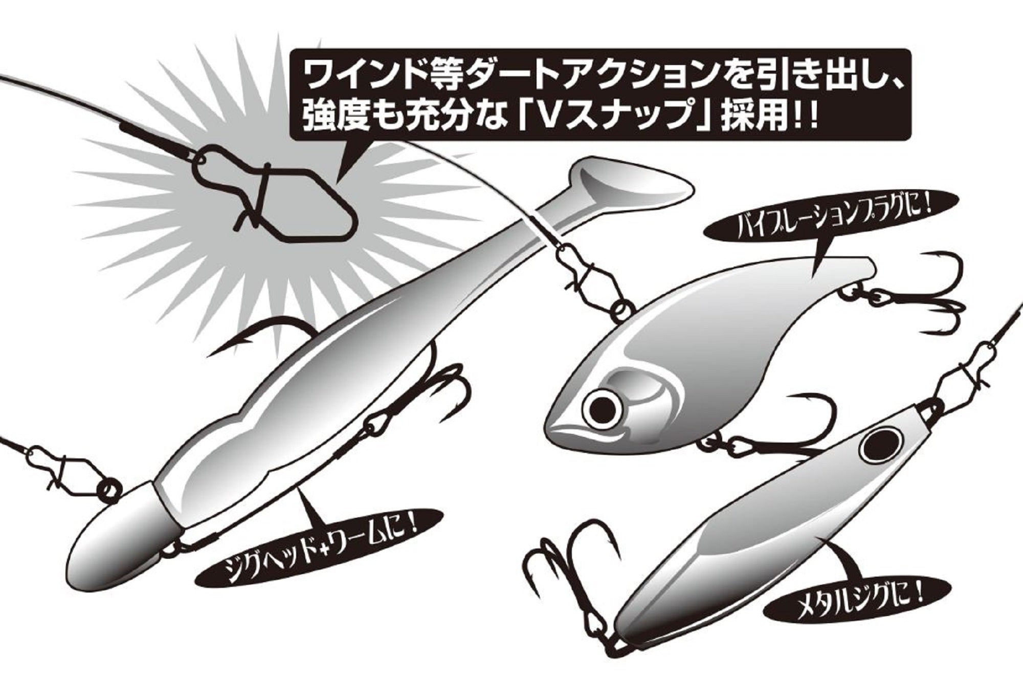 Decoy WL-02 48-10 cm Wire Short Leader Size 2 Snap (7315)
