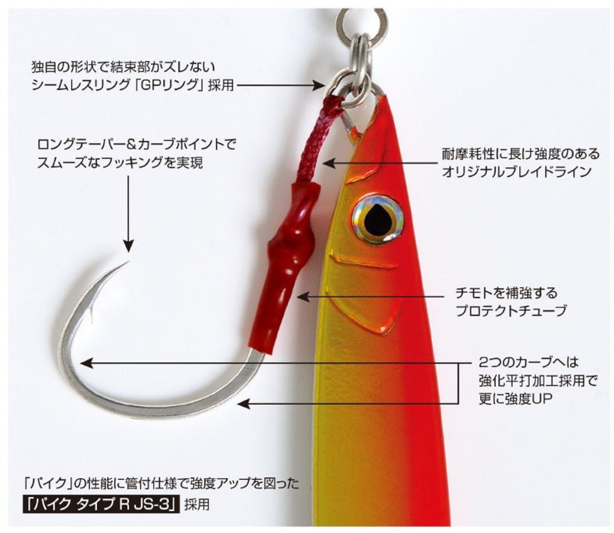 Decoy DJ-100 Grand Pike Assist Hooks Size 5/0 (8848)