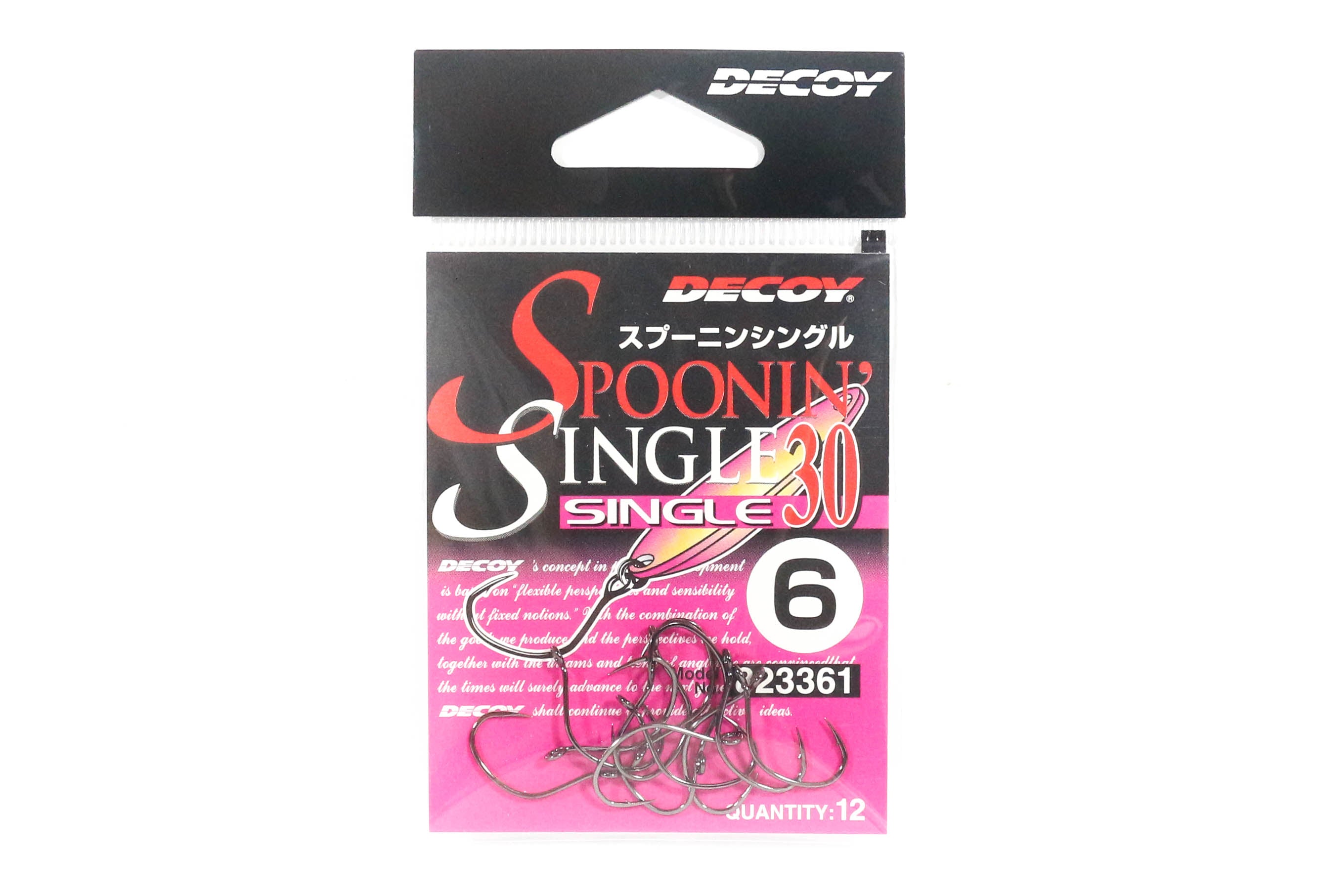 Decoy Single 30 Spoonin' Single lure Hook Size 6 (3361)