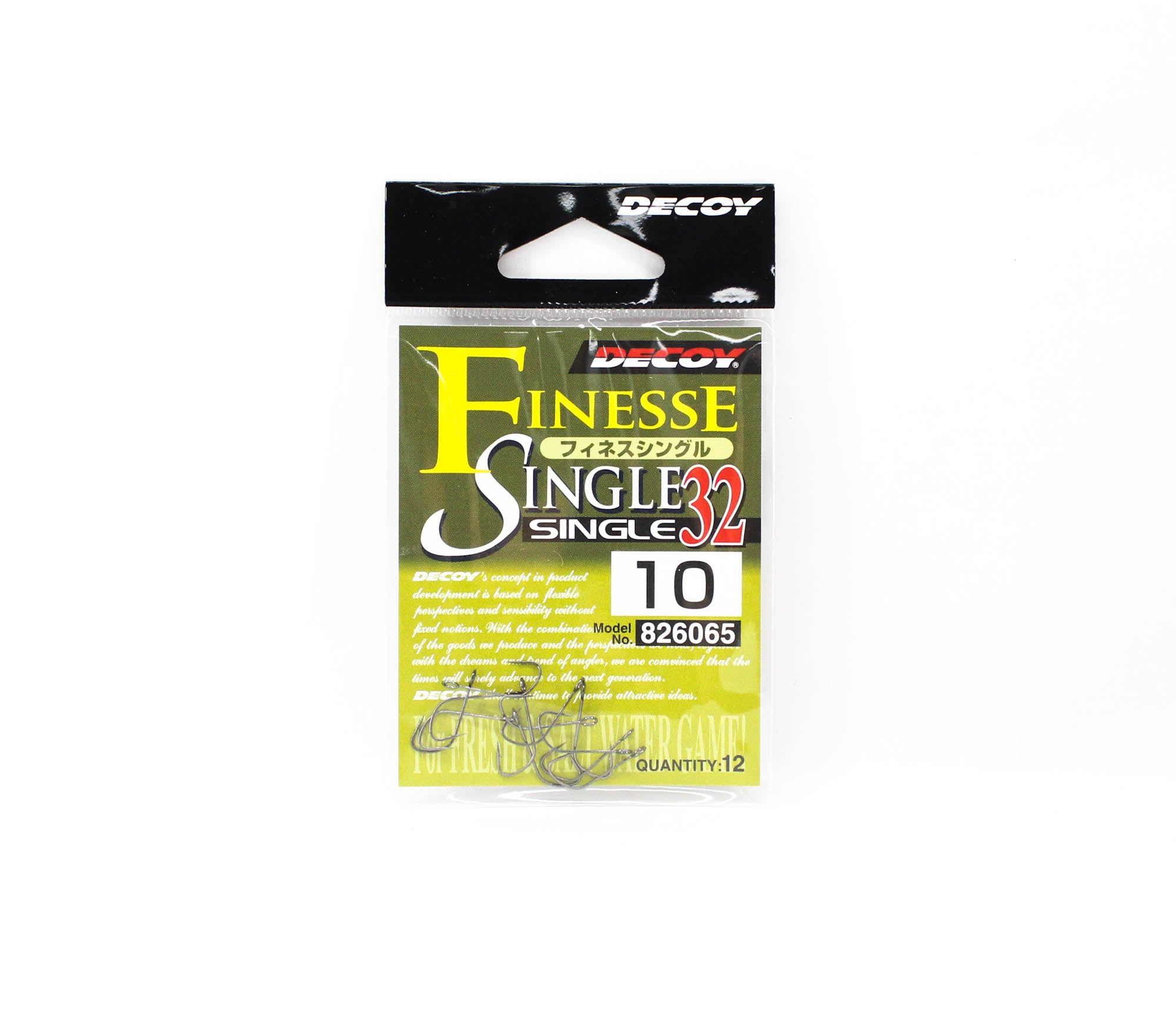Decoy Single 32 Finesse Single Hook Size 10 (6065)