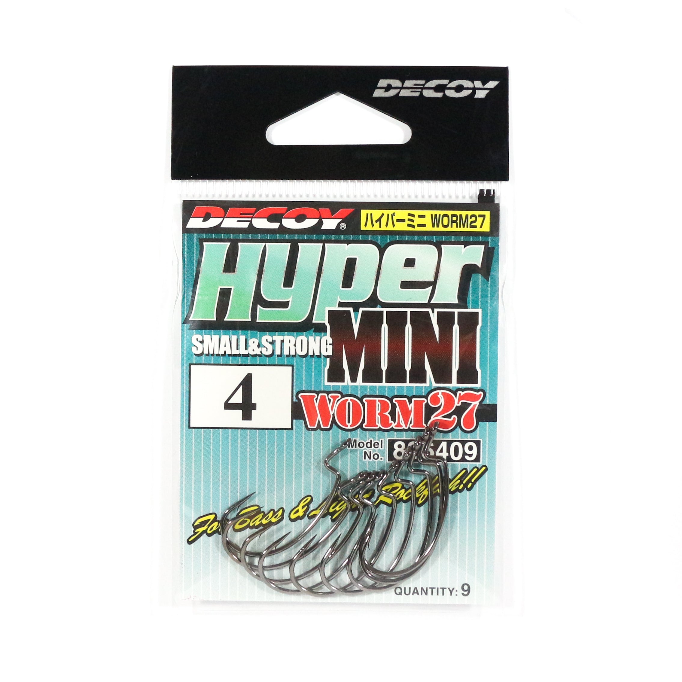 Decoy Worm 27 Hyper Mini Worm Hook Size 4 (6409)