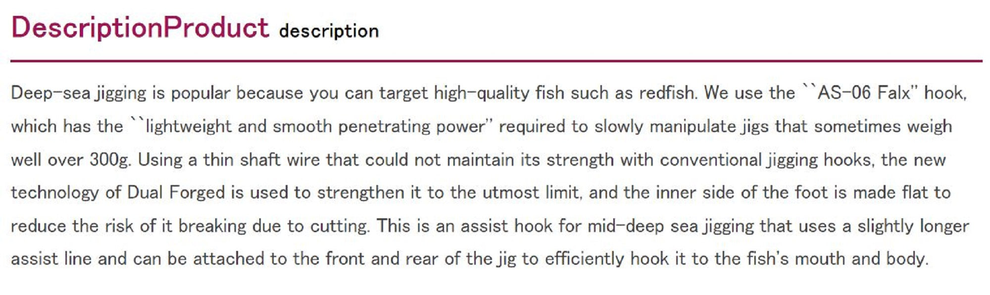 Decoy DJ-66 Twin Falx Assist Hooks Size 2/0 (6485)