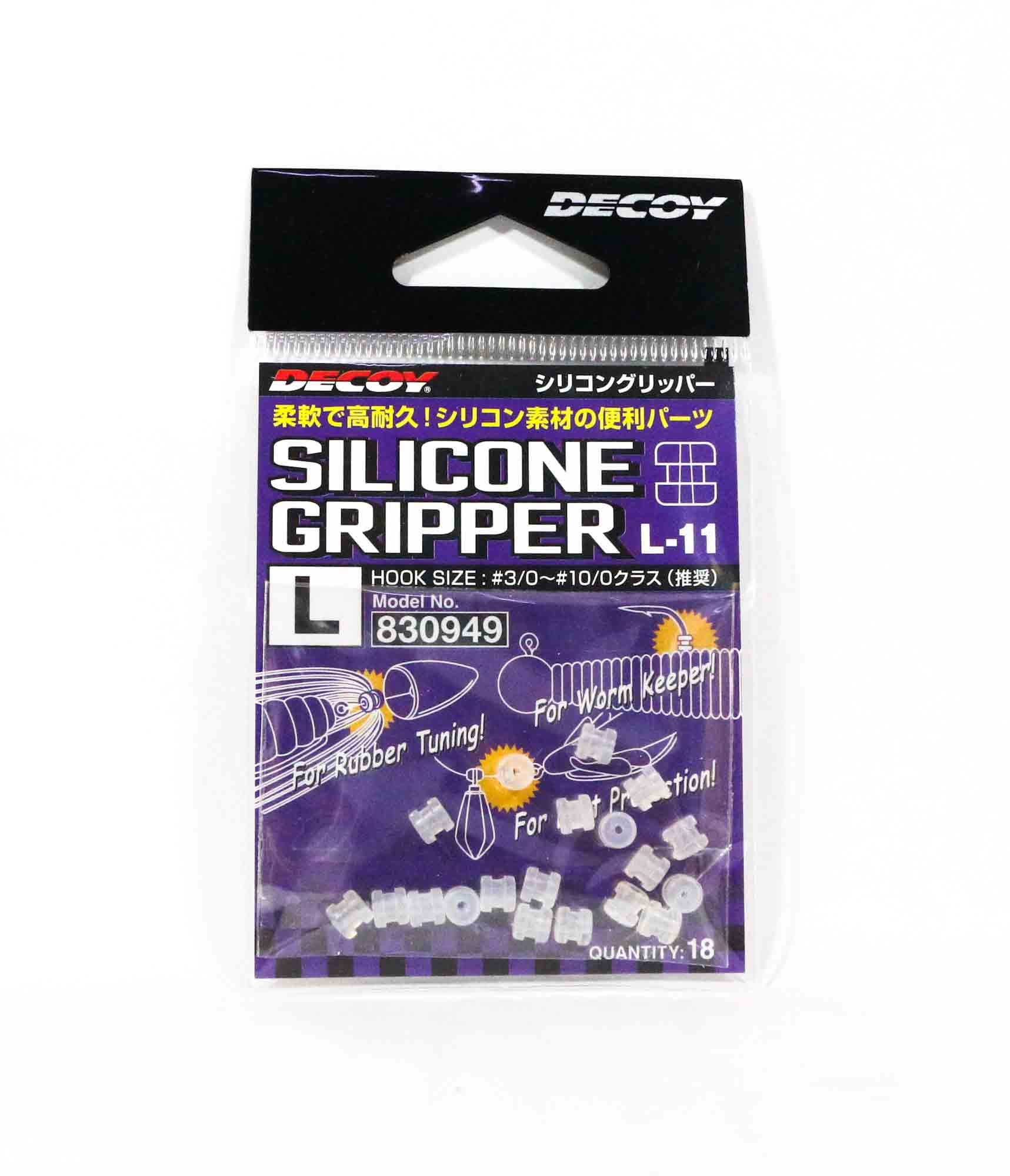 Decoy L-11 Silicone Gripper Worm Keeper Size L (0949)