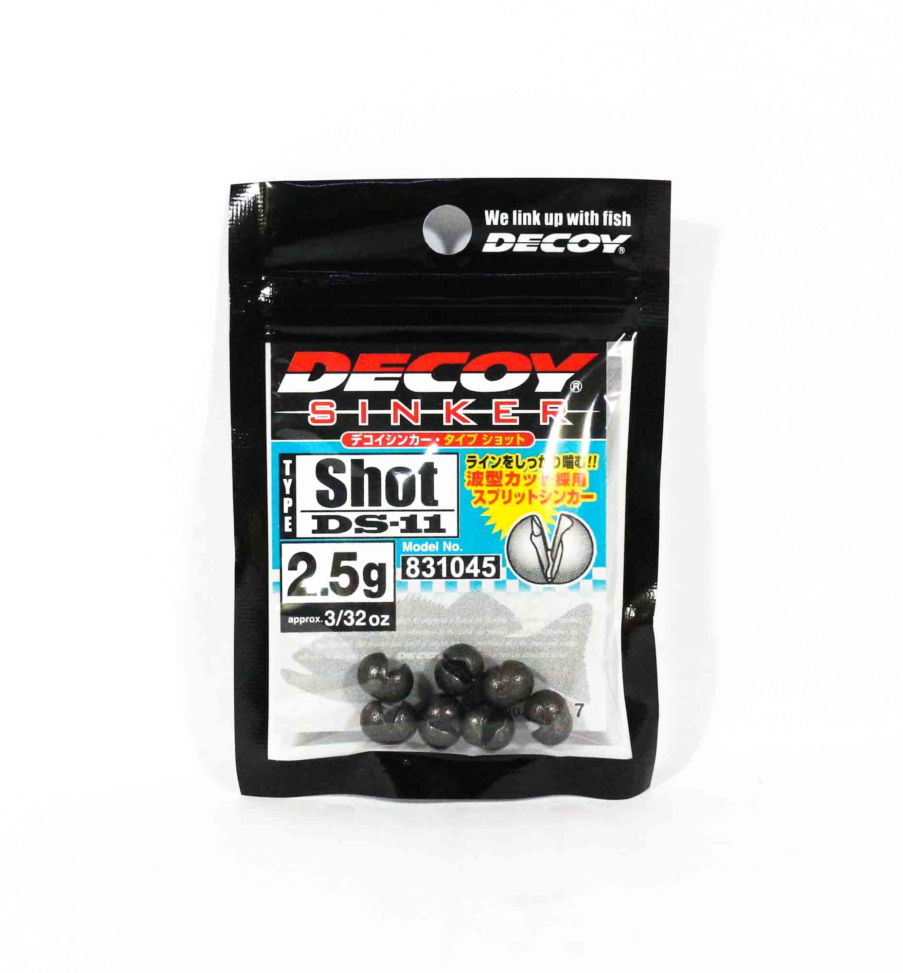 Decoy DS-11 Sinker Shot Size 2.5 grams (1045)
