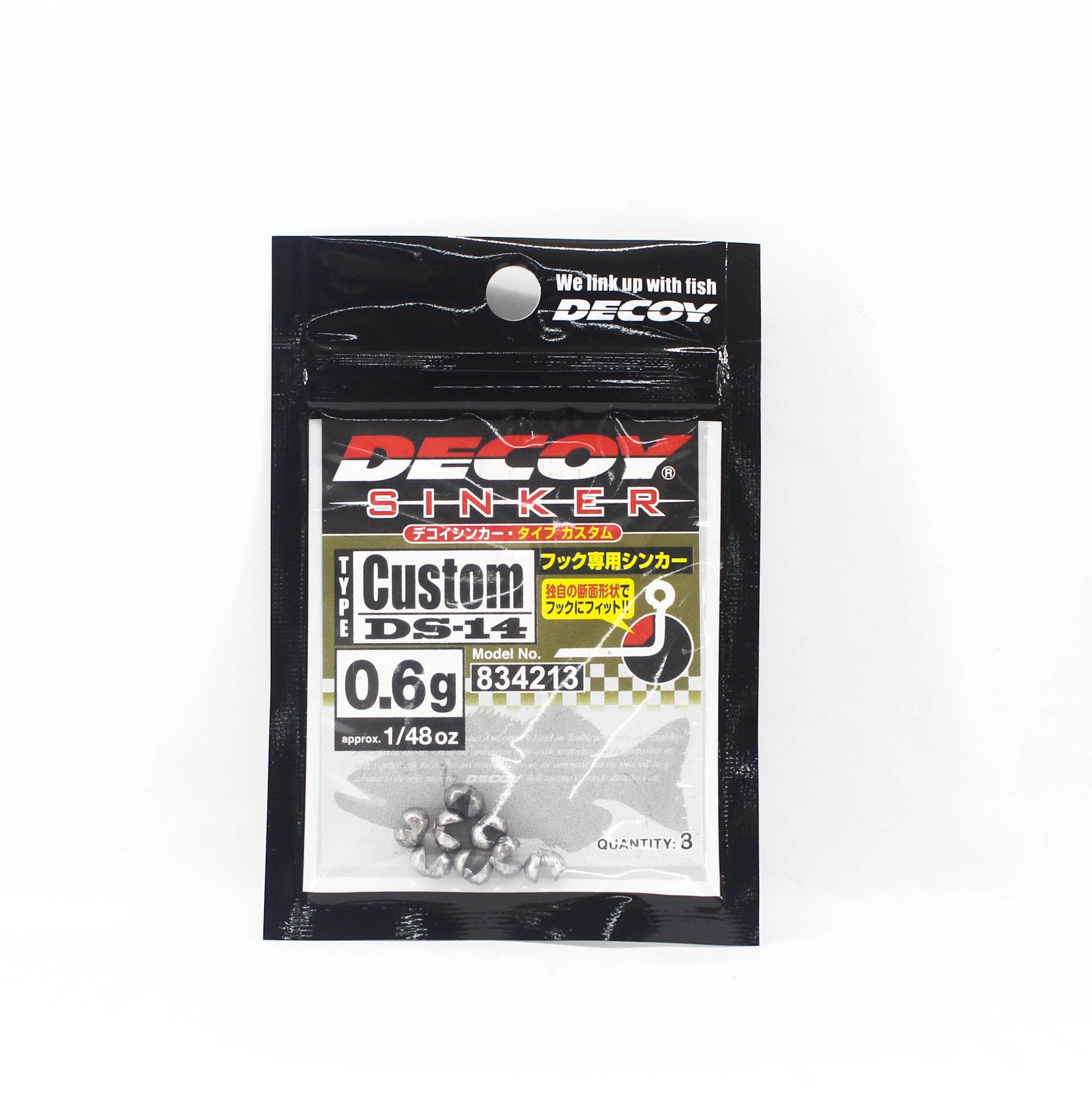 Decoy DS-14 Sinker Jig Head Type 0.6 grams (4213)