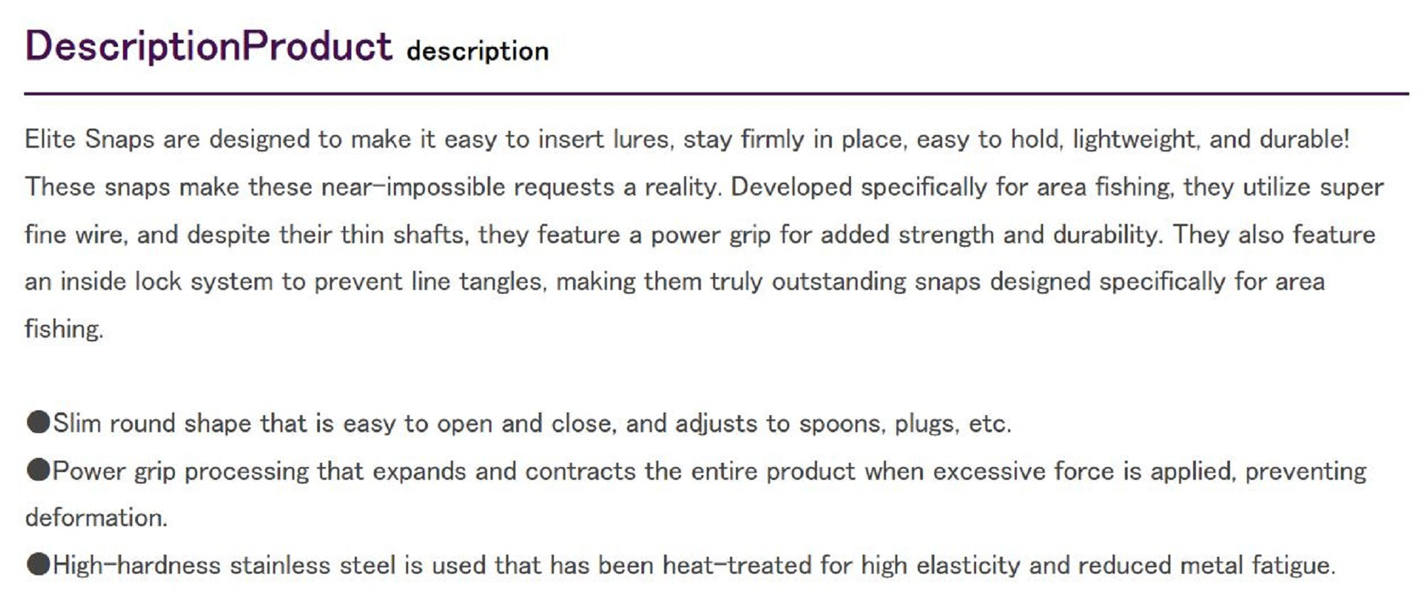 Decoy SN-20 Areate Elite Snap Size 00 (6446)