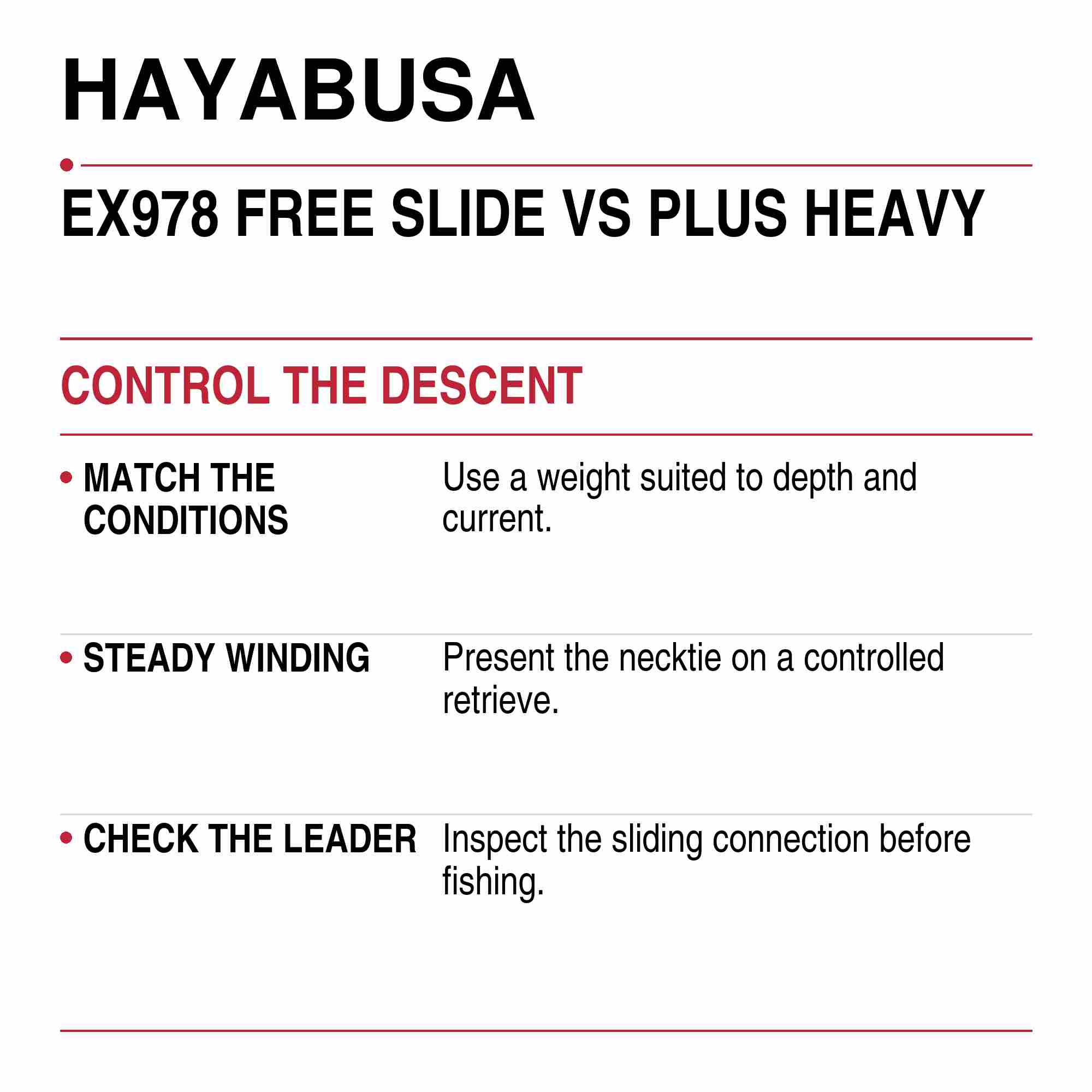 Hayabusa EX978 Tai Rubber Free Slide VS Plus Heavy 250 grams 02 (7902)