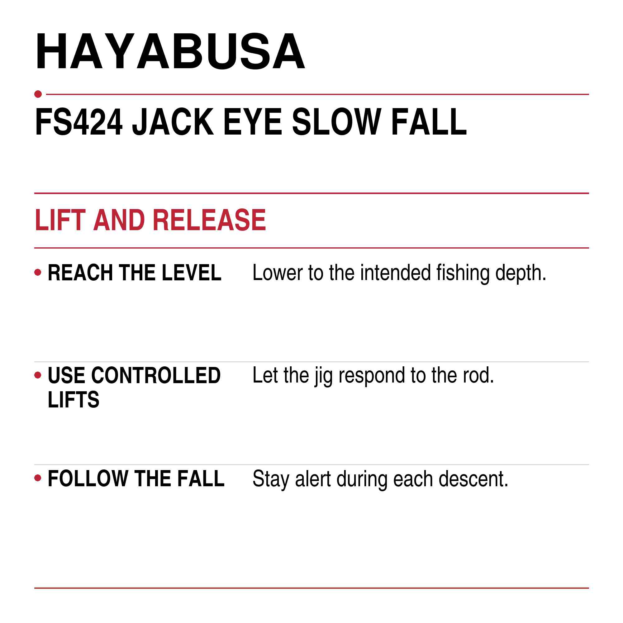 Hayabusa FS424 Metal Jig Jackeye Slow Fall 120 grams 03 (3096)