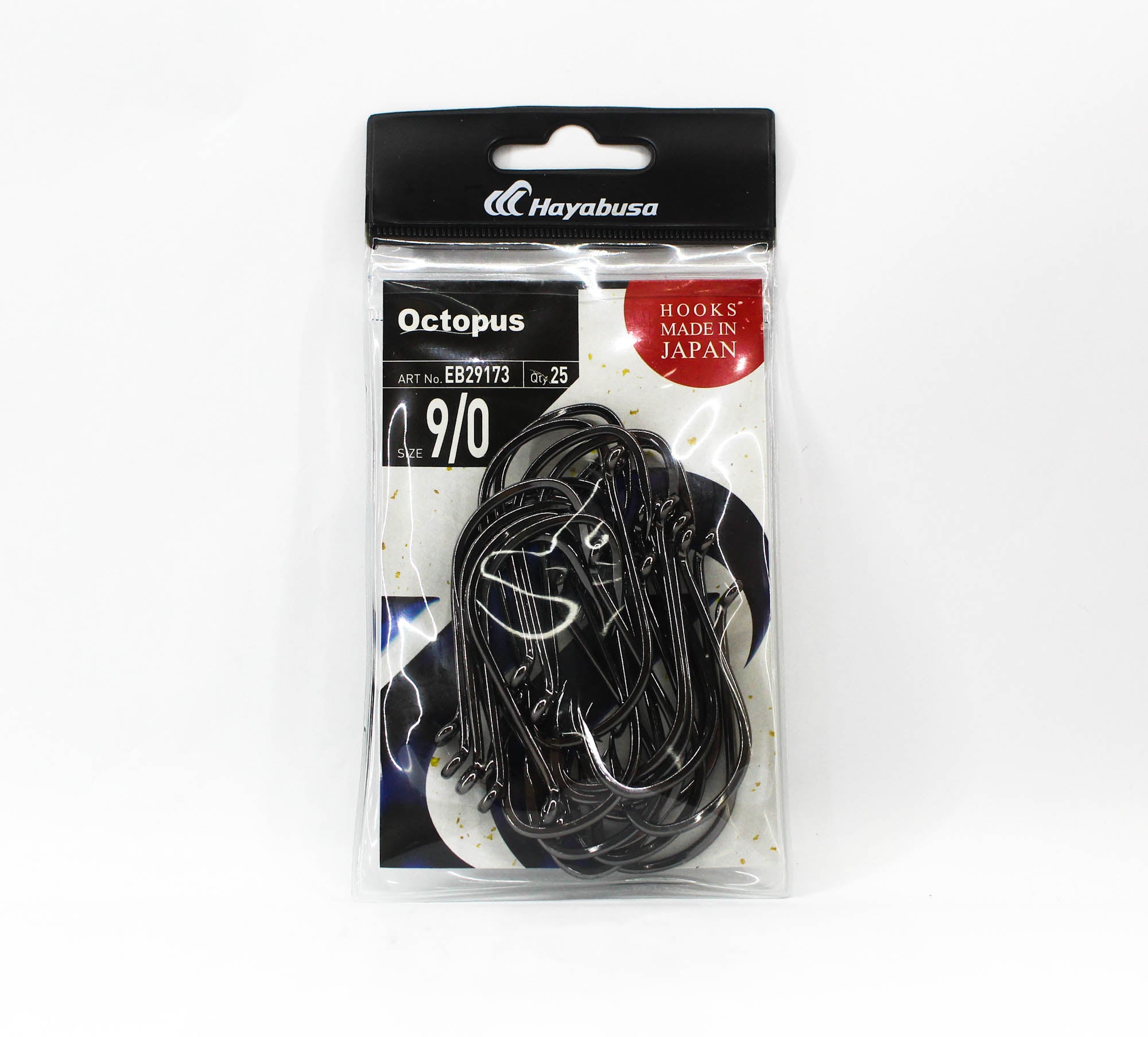 Hayabusa EB29173 Octopus Hook Bulk Pack Size 9/0 (0120)