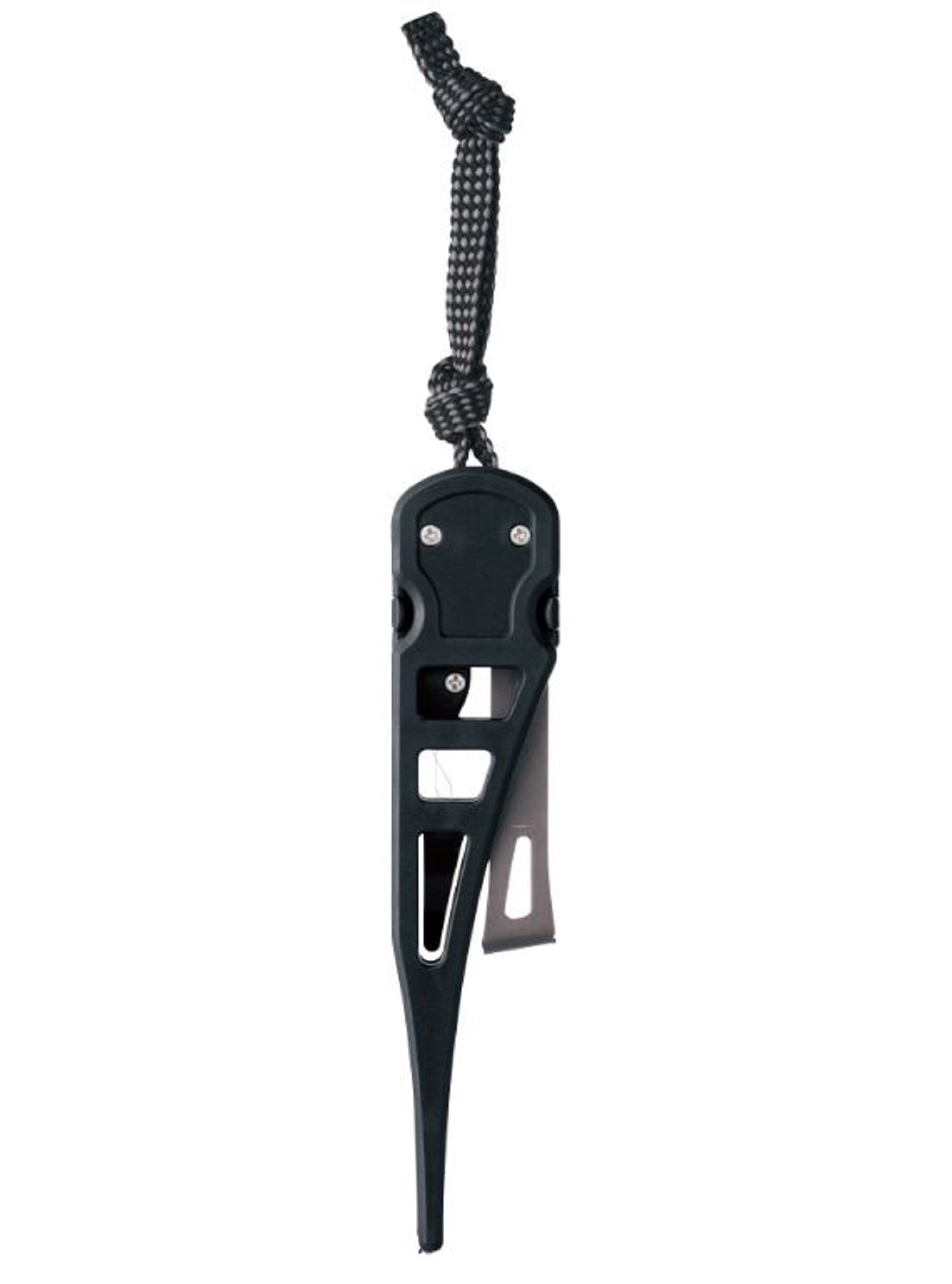 Daiichi #32157 Pickers Multi Tool Jig Eye, Knotter, Line Cutter Blk (1578)