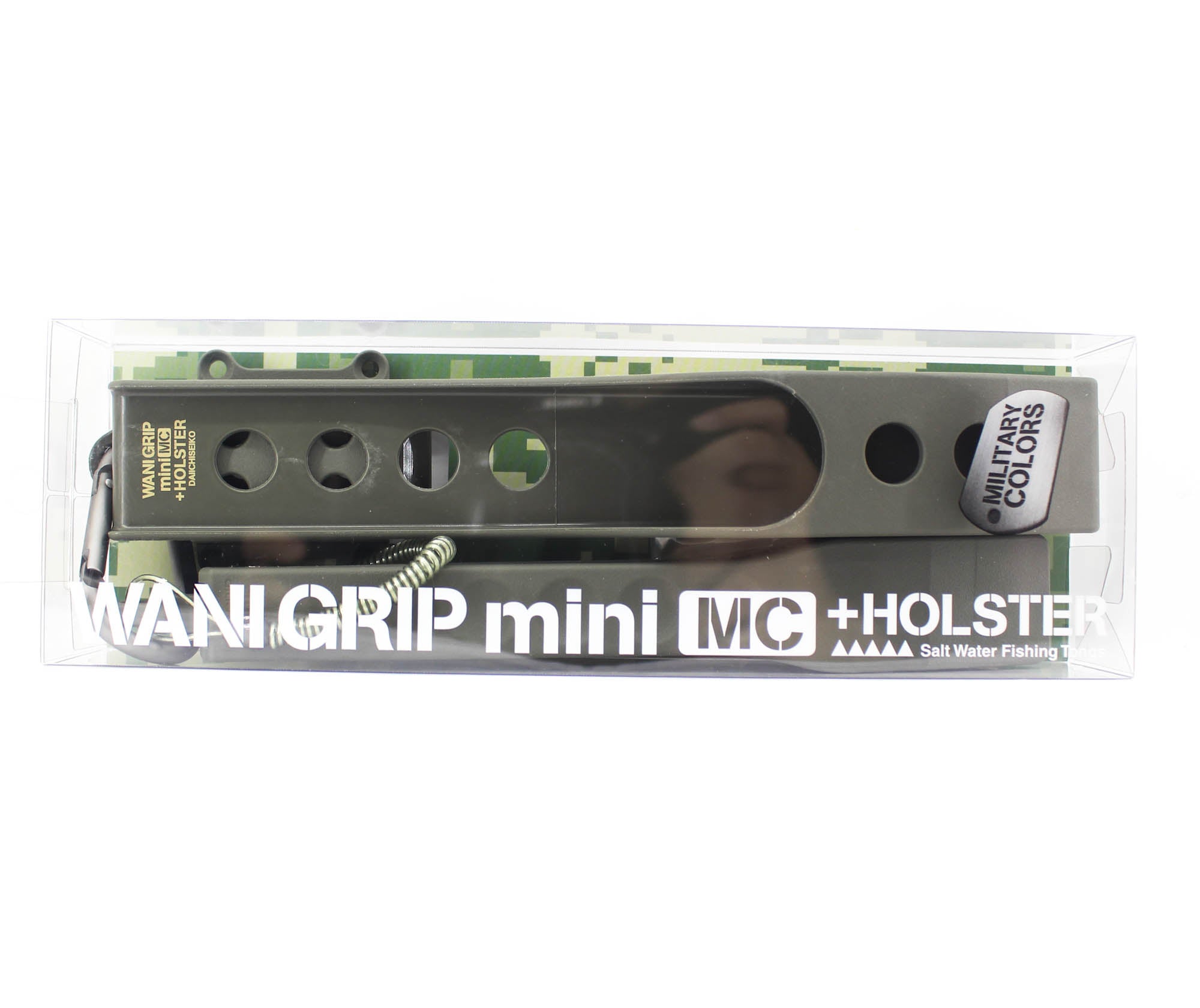 Daiichi #33225 Wani Grip Mini Fish Tool 210 x 31 x 28mm Green (2260)