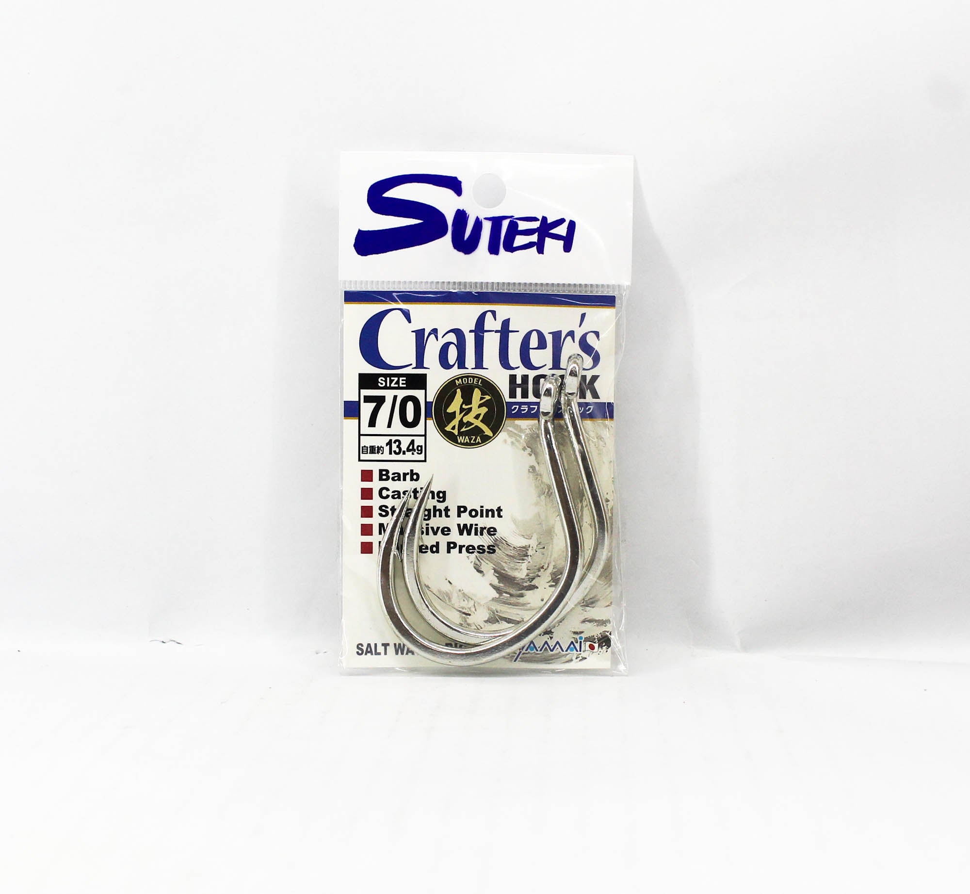 Suteki Yamai Waza Crafters Barbless Hook Size 7/0 (0141)