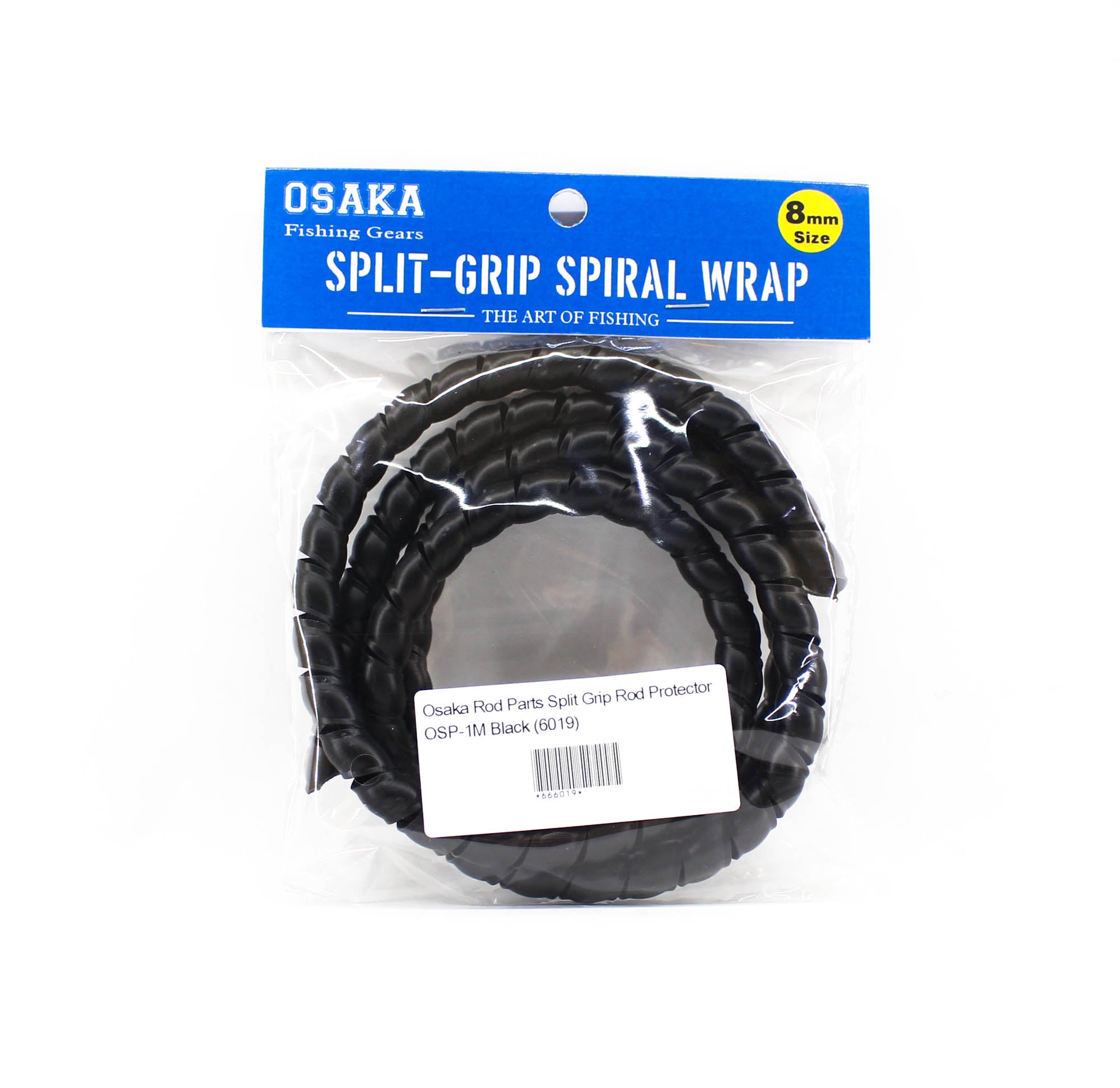 Crimson OSaka Rod Parts Split Grip Rod Protector OSP-1M Black (6019)