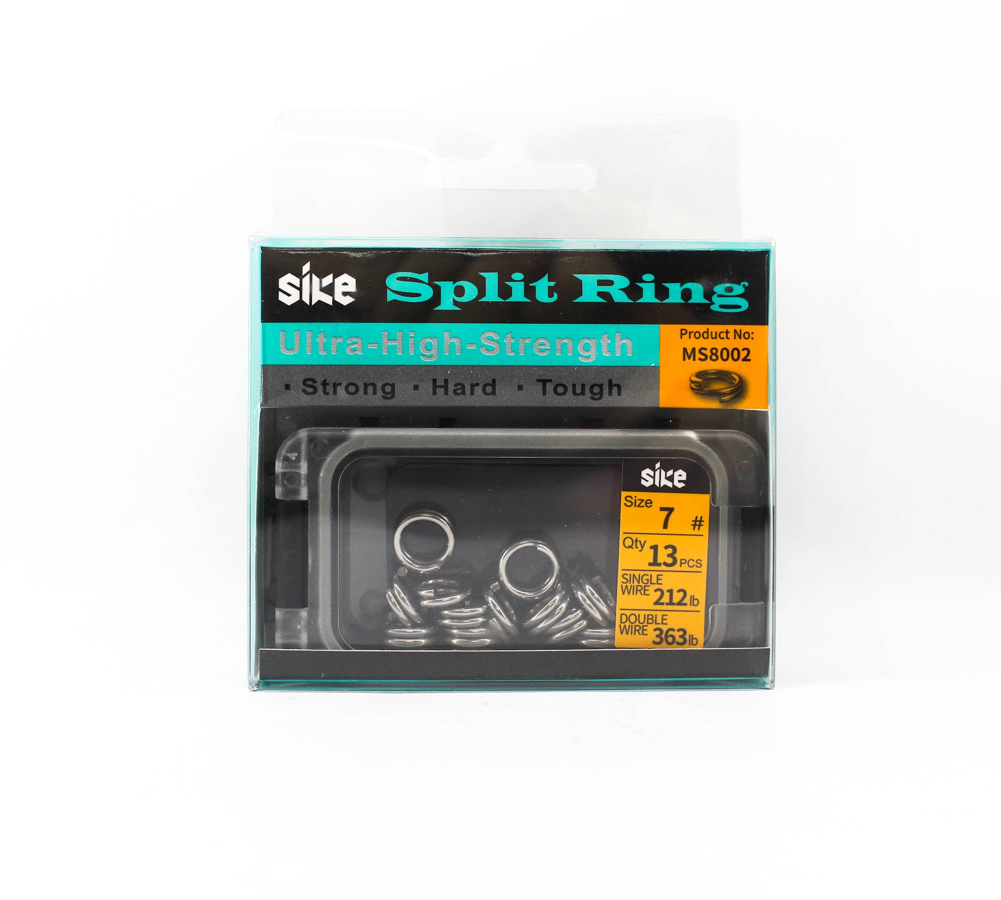 Sike MS-8002 Split Ring Ultra High Strength With Box Size 7 13pc (0258)