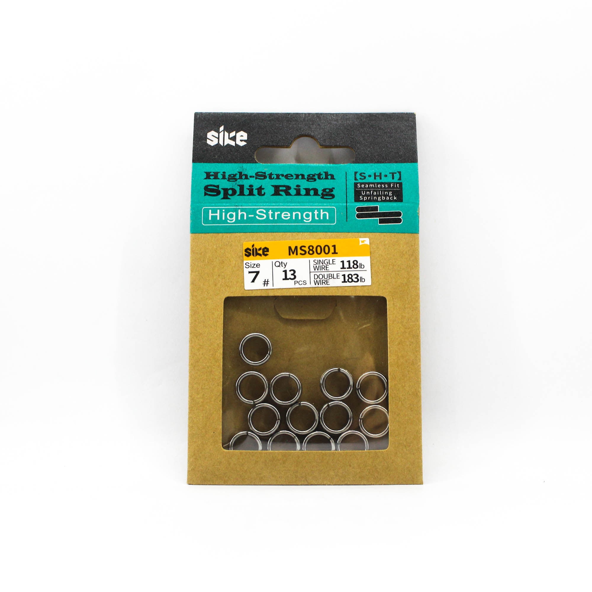 Sike MS-8001 Split Ring Ultra High Strength Size 7 13pc (2542)