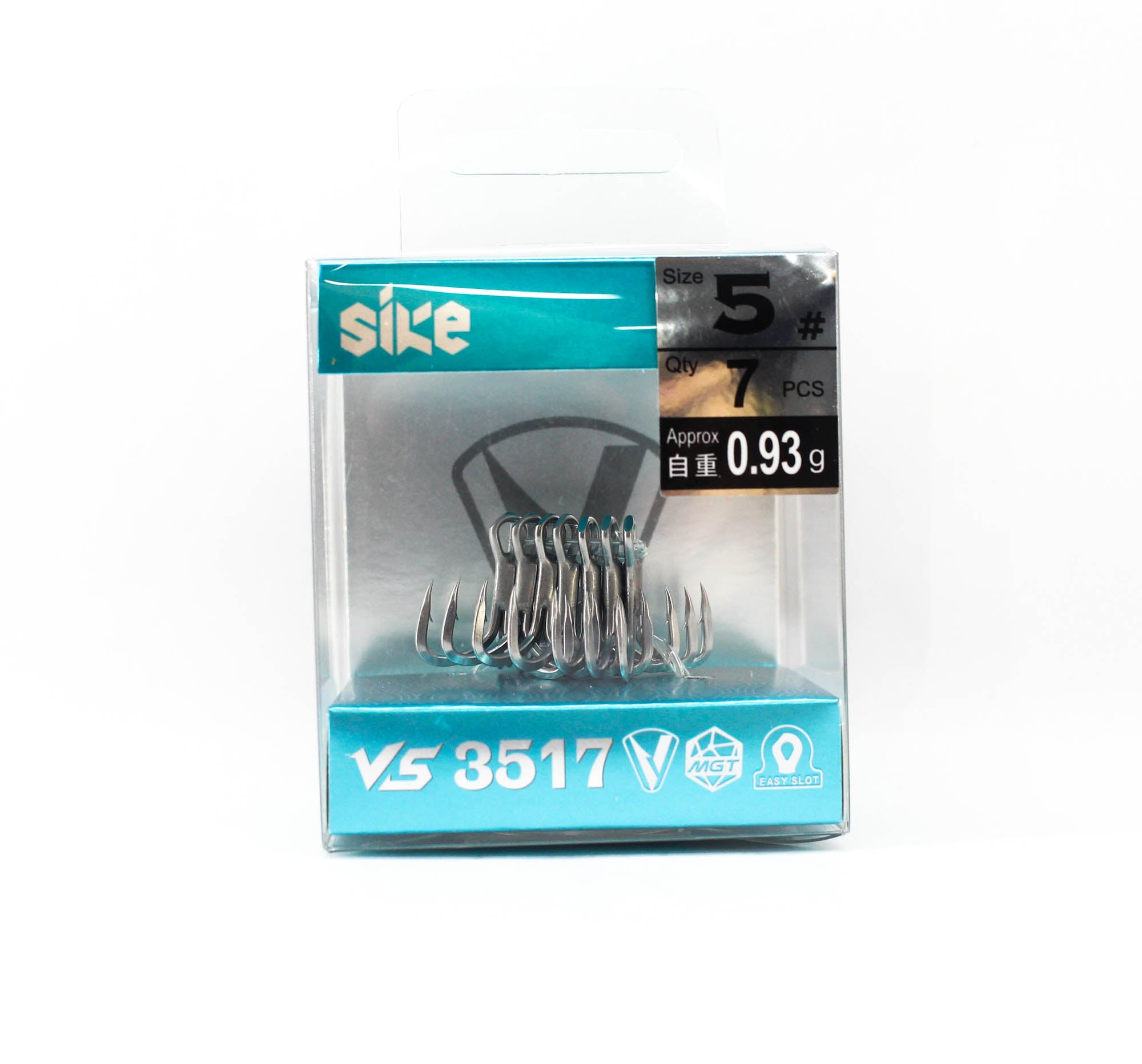 Sike VS-3517 Treble Hook Size 5 7pc (4928)
