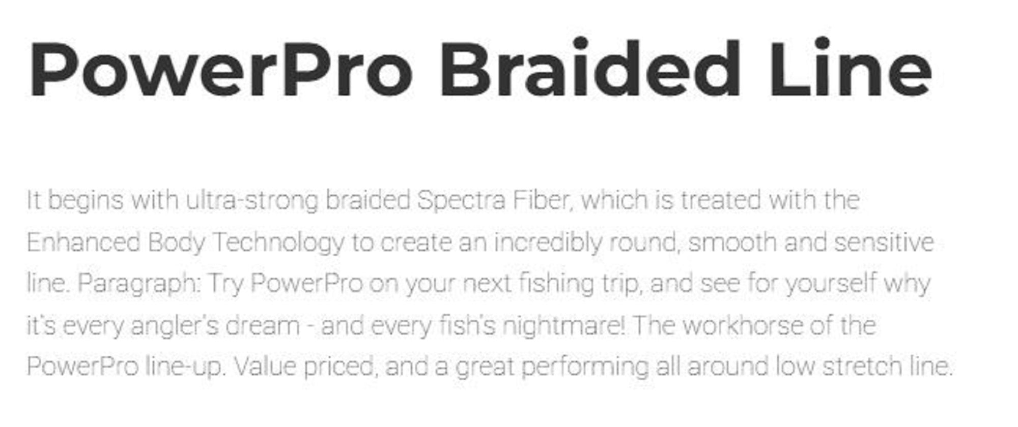 Power Pro Braided Spectra Line 3lb x 300yds Red (7459)