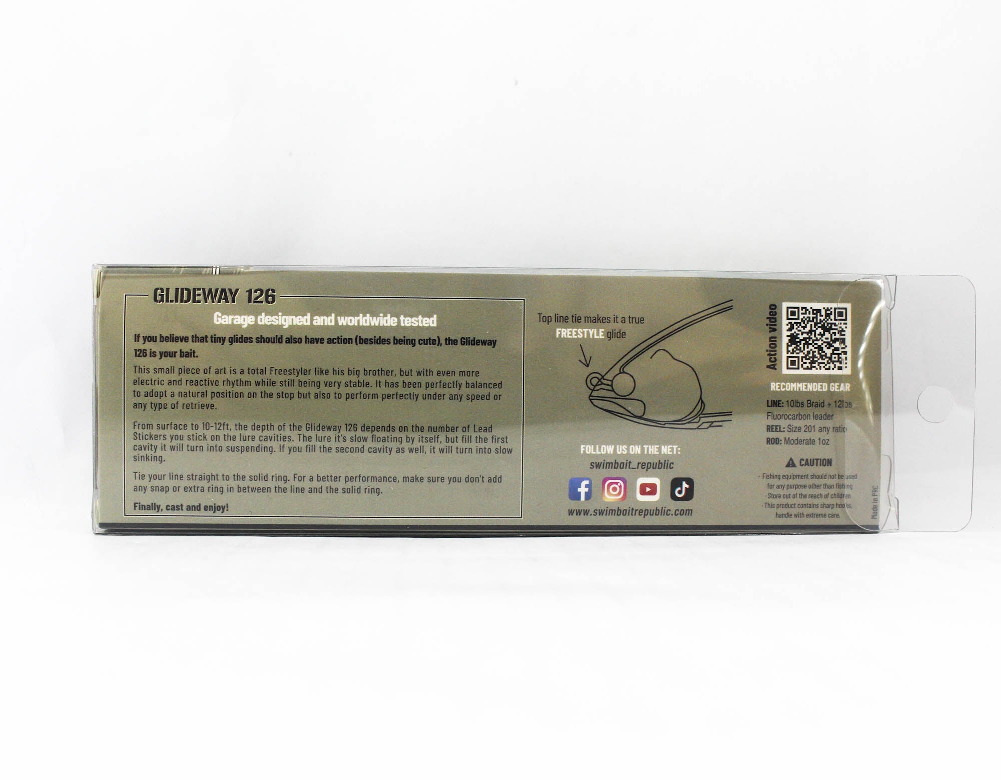 Glideway 126 Swimbait Floating Lure After Party (3425)