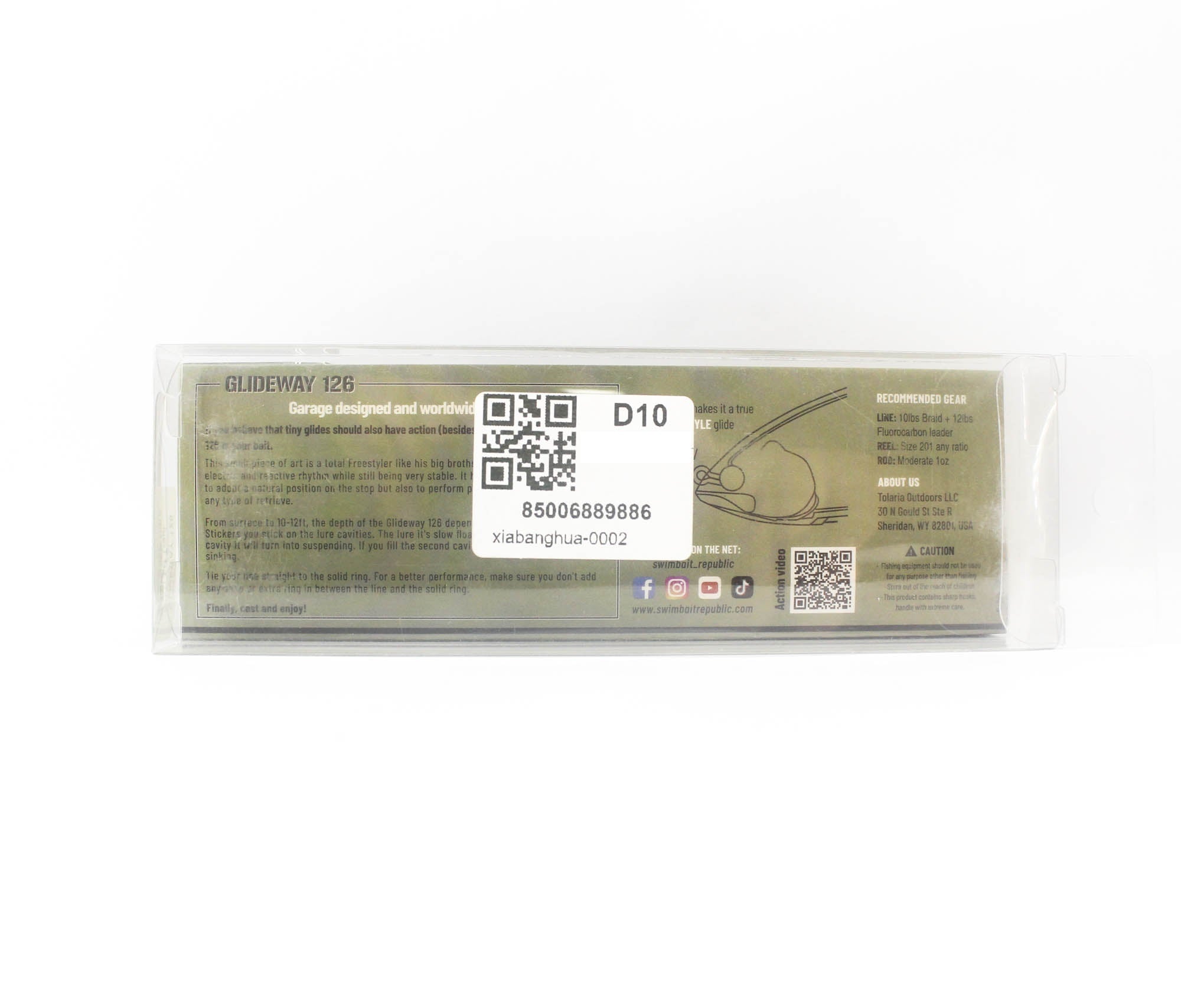 Glideway 126 Swimbait Floating Lure Eo Carp (3746)