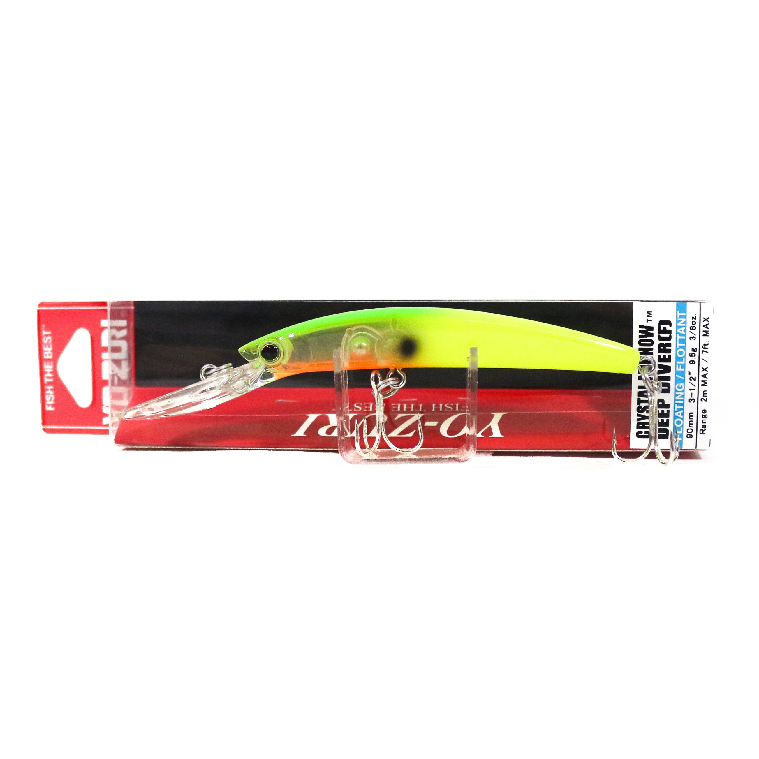 Yo Zuri Crystal Minnow DD 90 mm Floating Lure R538-BTCL (9392)