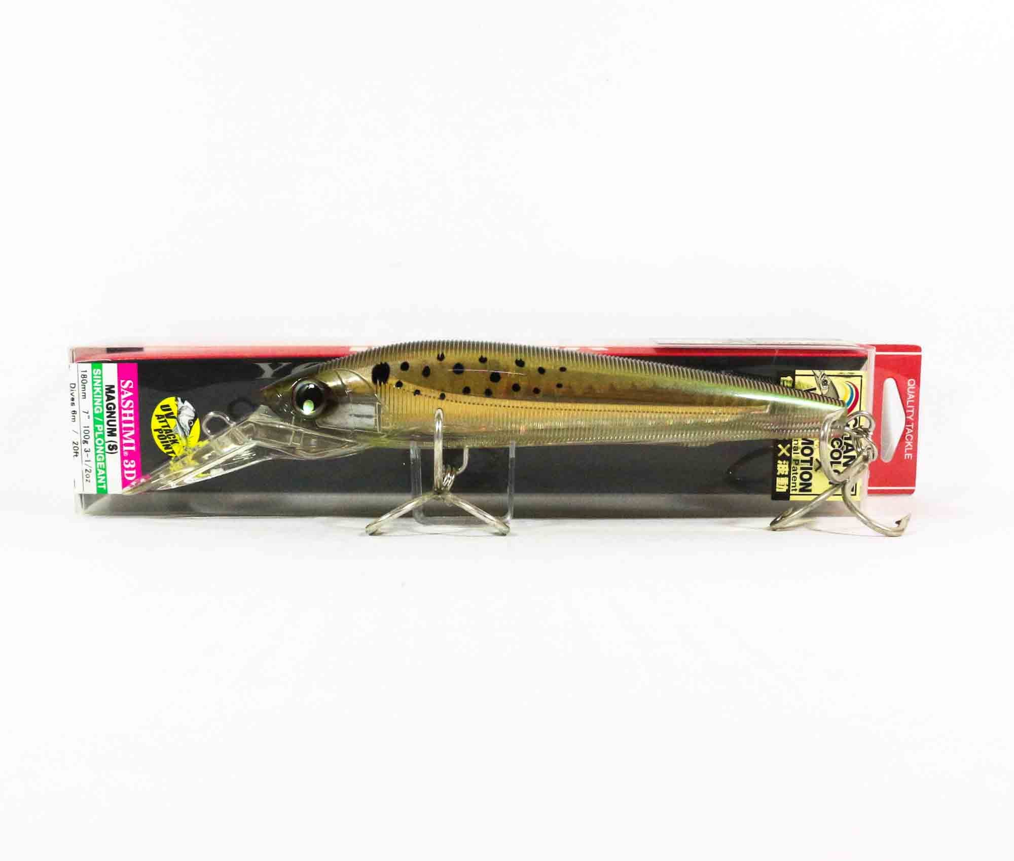 Yo Zuri Sashimi 3D Hydro Magnum 180mm Trolling Sinking Lure R1067-CPBK 7169
