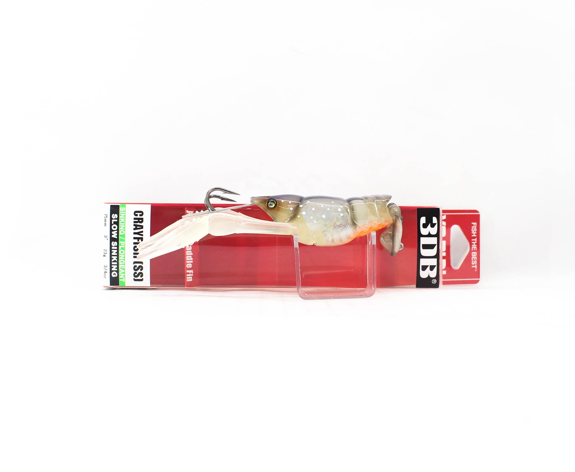 Yo Zuri Duel 3DB Crayfish SS 75 Sinking Lure R1109-PLS (5038)