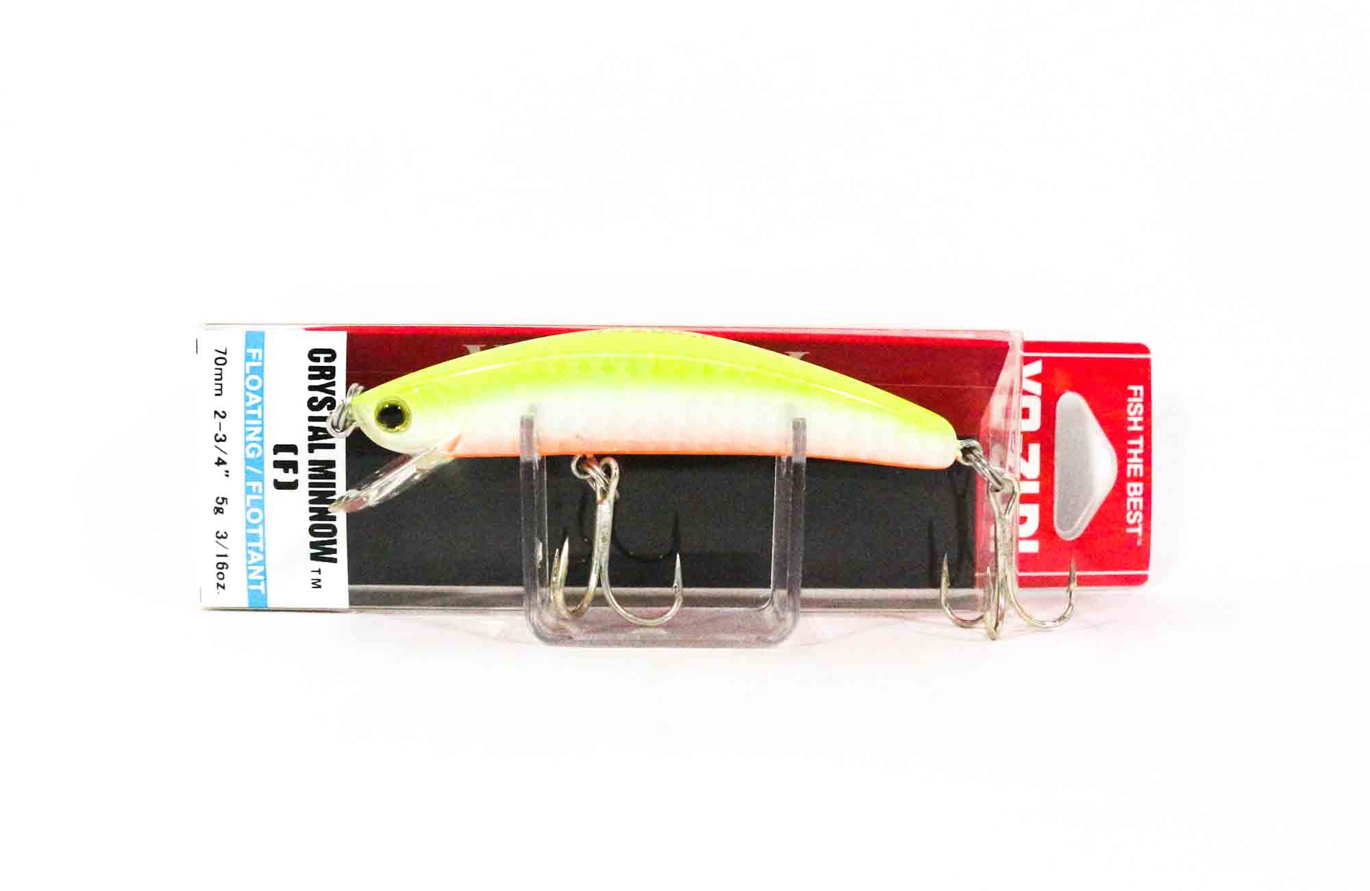 Yo Zuri Crystal Minnow 70 mm Floating Lure R1122-HCL (9715)