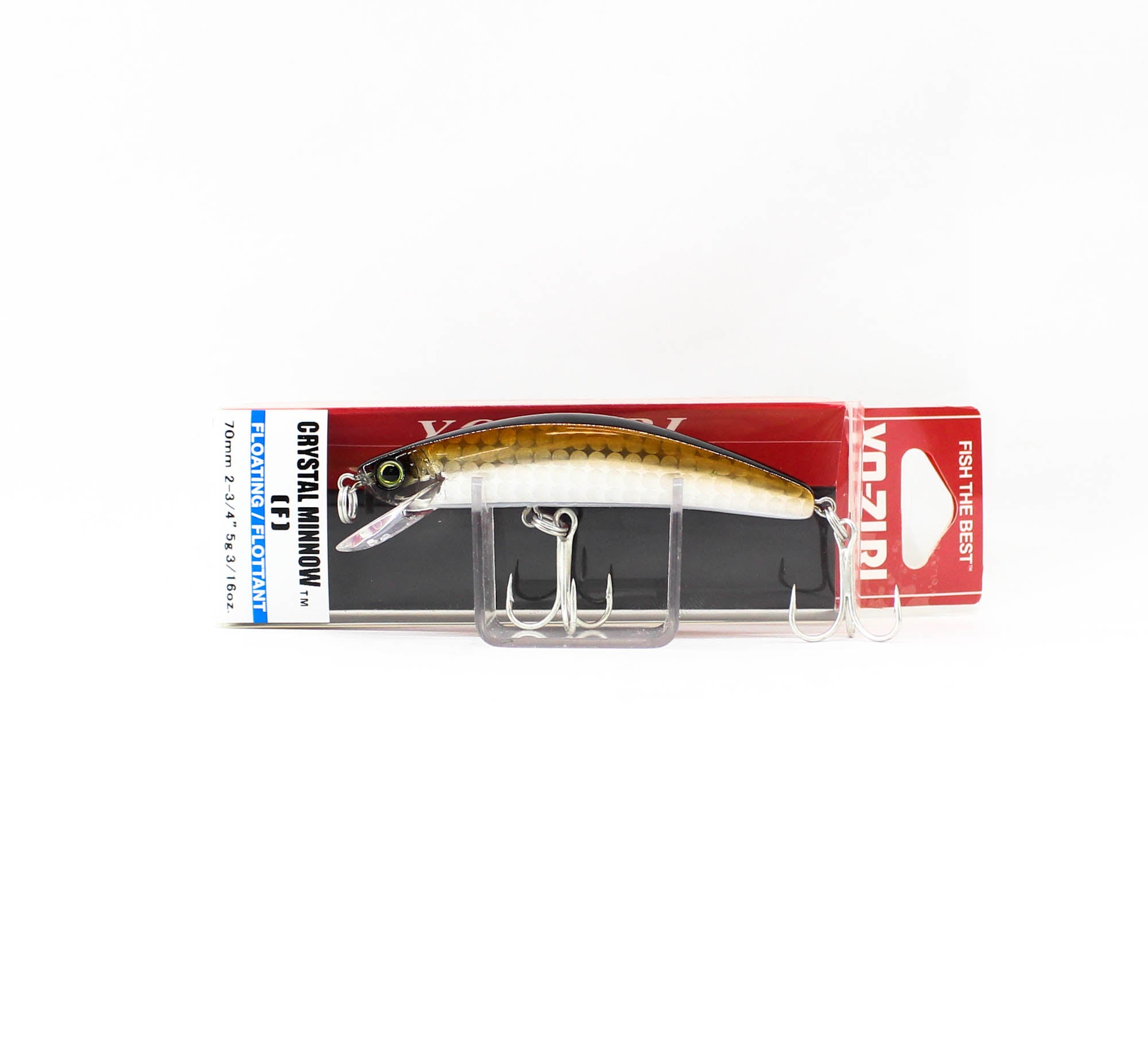 Yo Zuri Crystal Minnow 70 mm Floating Lure R1122-HRSN (9746)