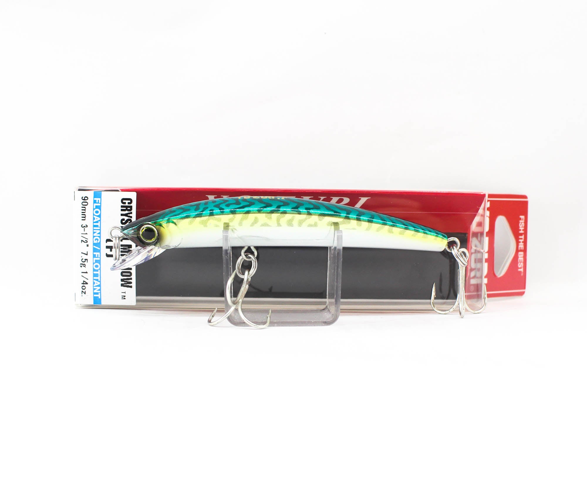 Yo Zuri Crystal Minnow 90 mm Floating Lure R1123-HGM (9906)
