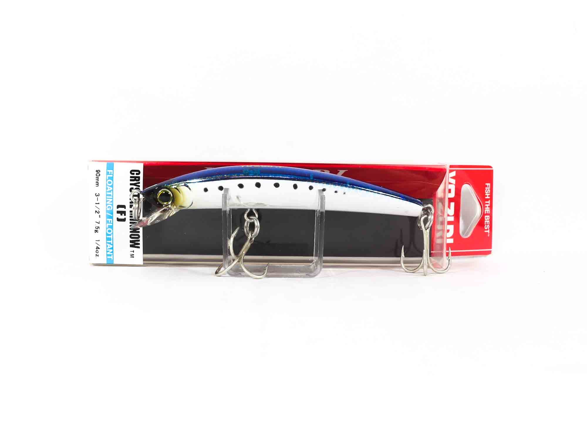 Yo Zuri Crystal Minnow 90 mm Floating Lure R1123-HIW (9913)