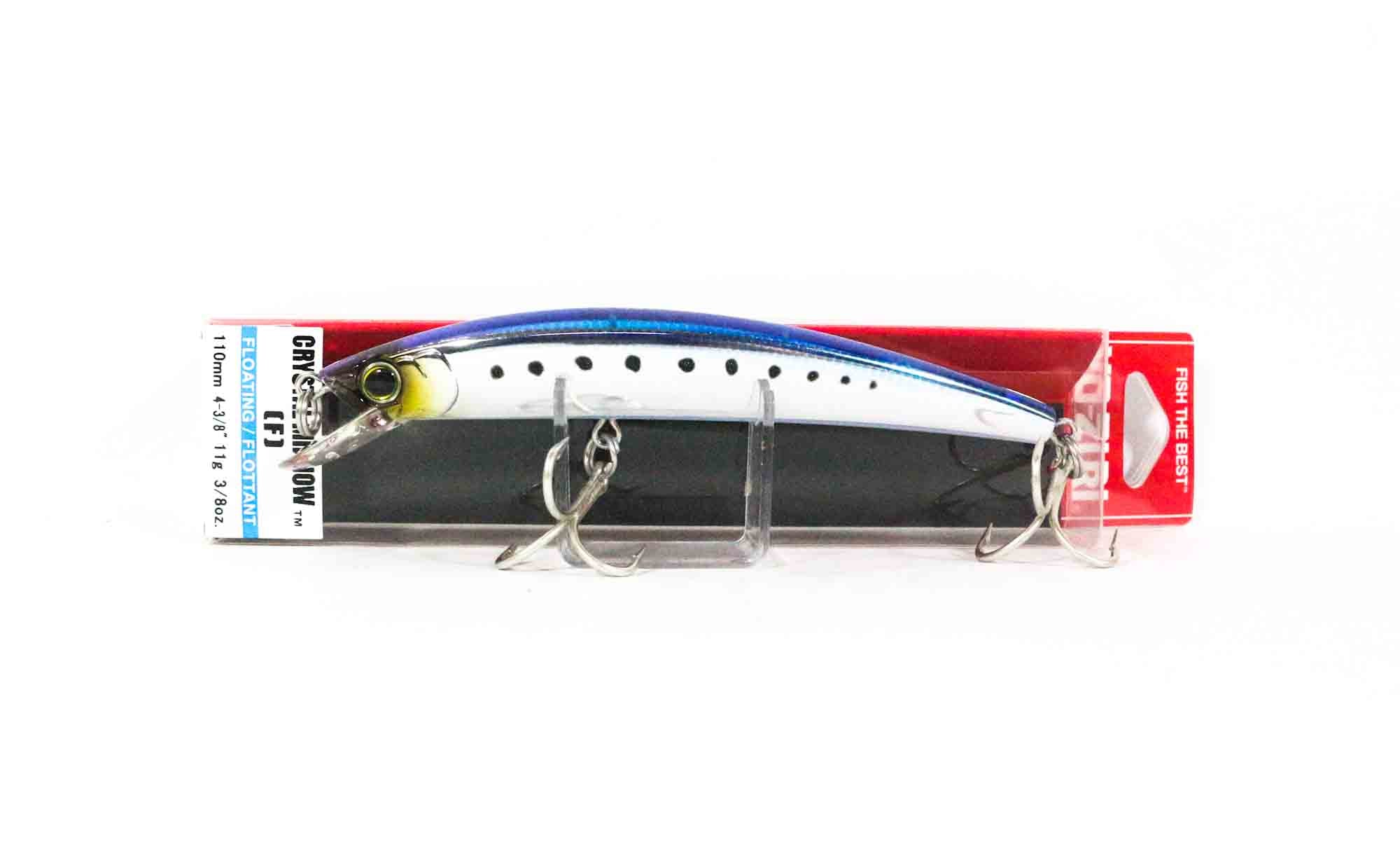 Yo Zuri Crystal Minnow 110 mm Floating Lure R1124-HIW (0032)