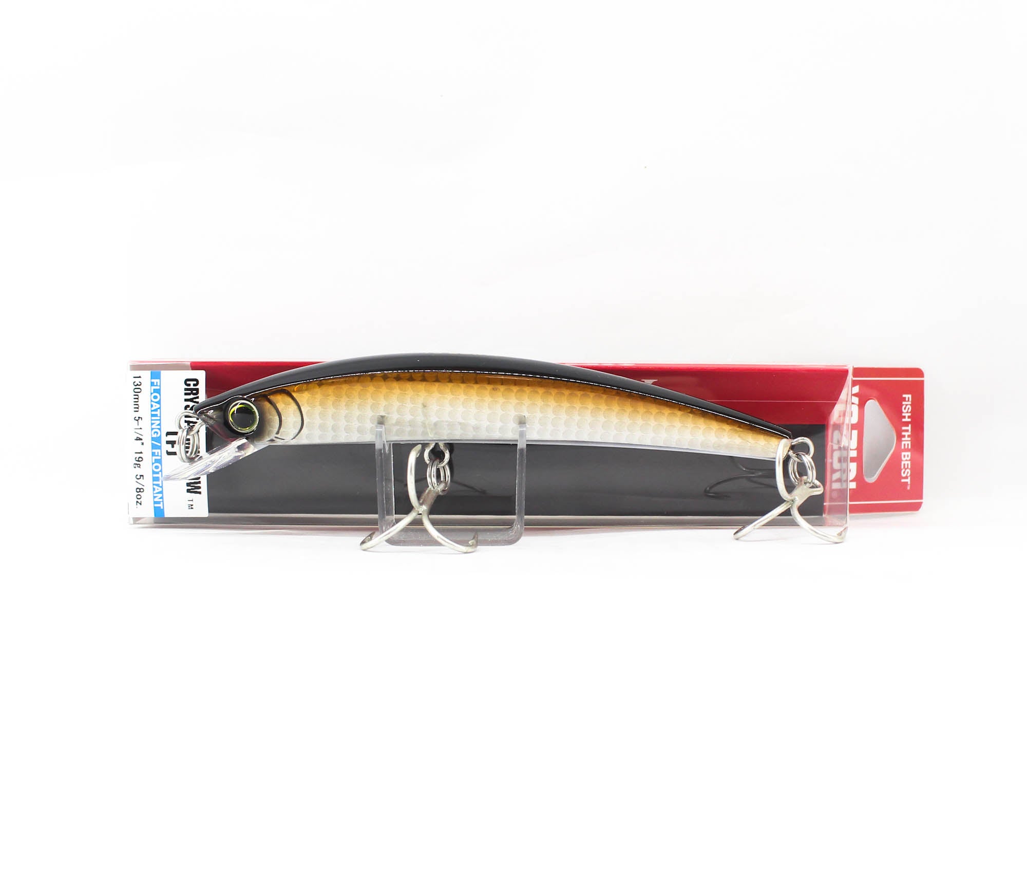 Yo Zuri Crystal Minnow 130 mm Floating Lure R1125-HRSN (0100)