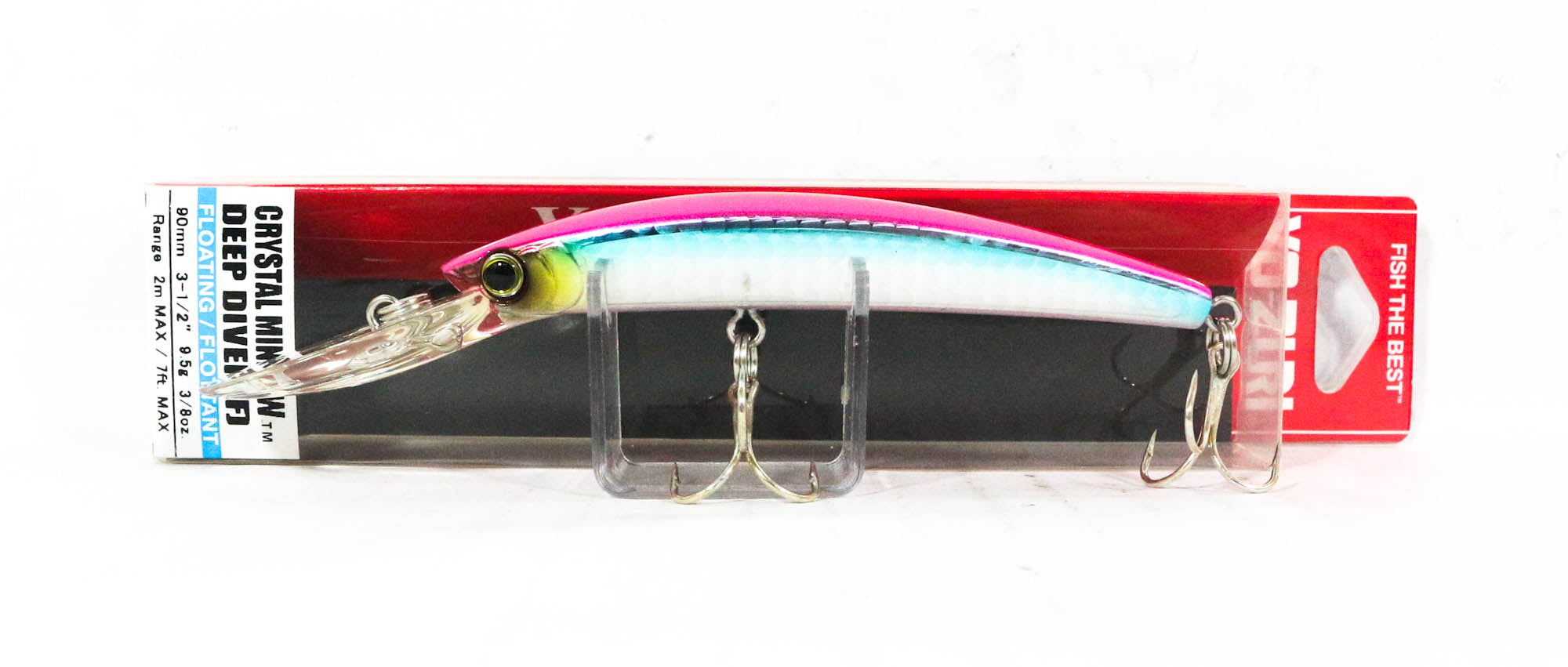 Yo Zuri Crystal Minnow DD 90 mm Floating Lure R1134-HPK (1015)