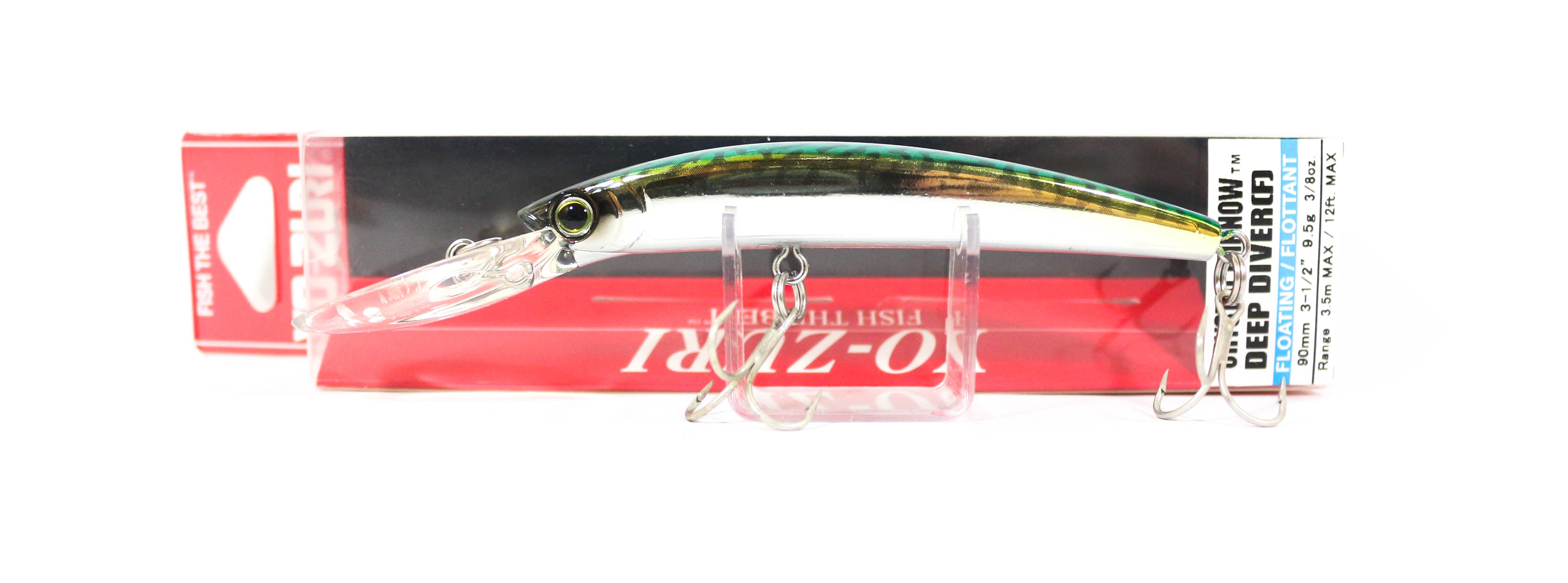 Yo Zuri Crystal Minnow DD 90 mm Floating Lure R1134-HGM (1060)