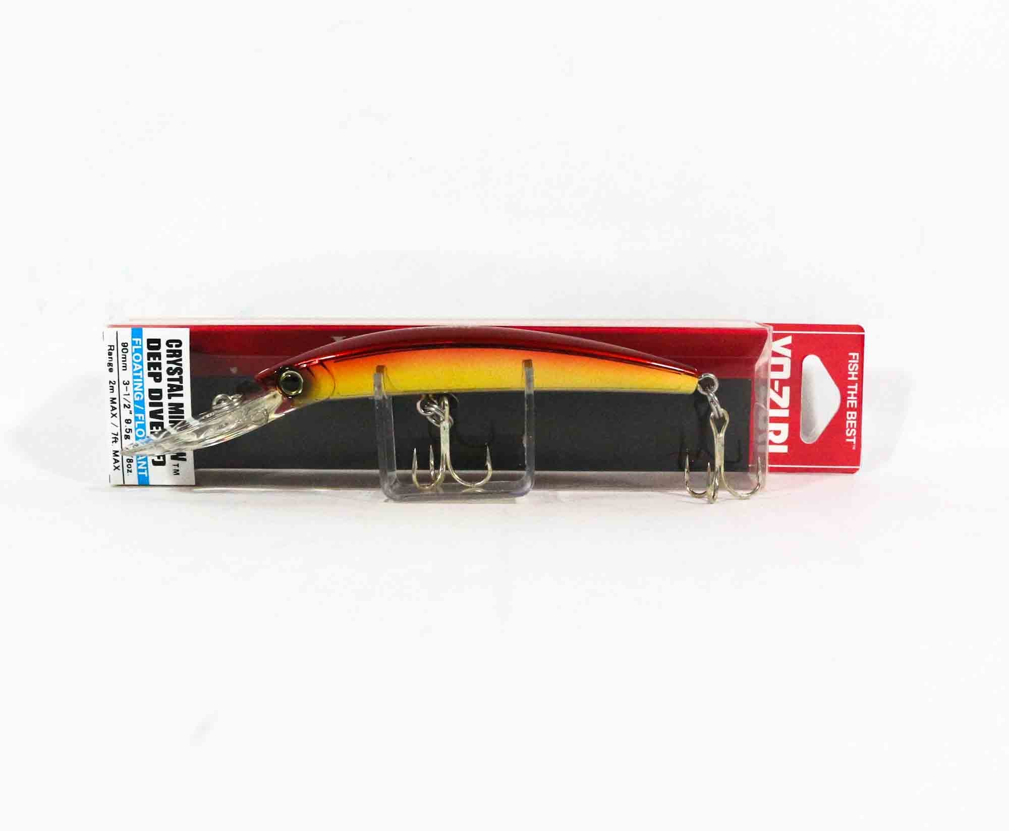 Yo Zuri Crystal Minnow DD 90 mm Floating Lure R1134-HGR (1107)