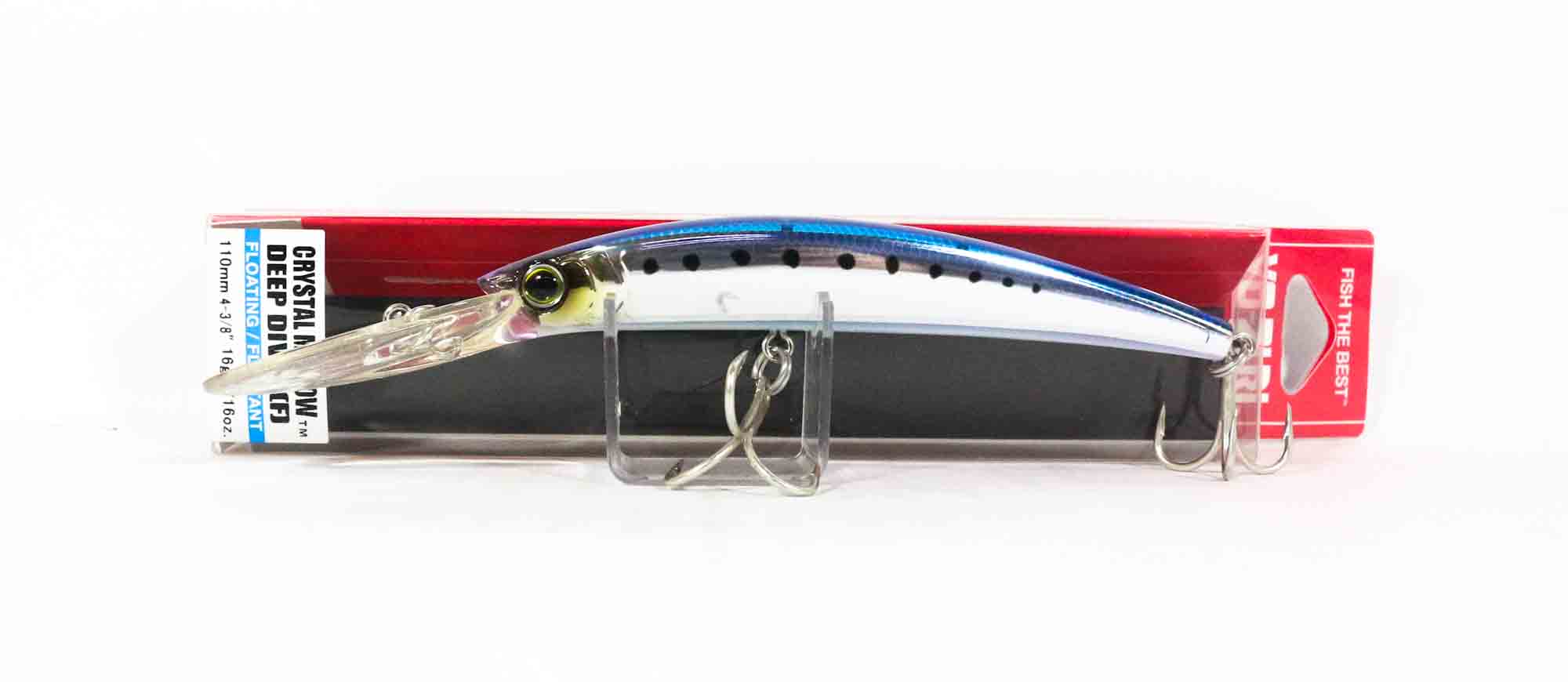 Yo Zuri Crystal Minnow DD 110 mm Floating Lure R1135-HIW (1190)