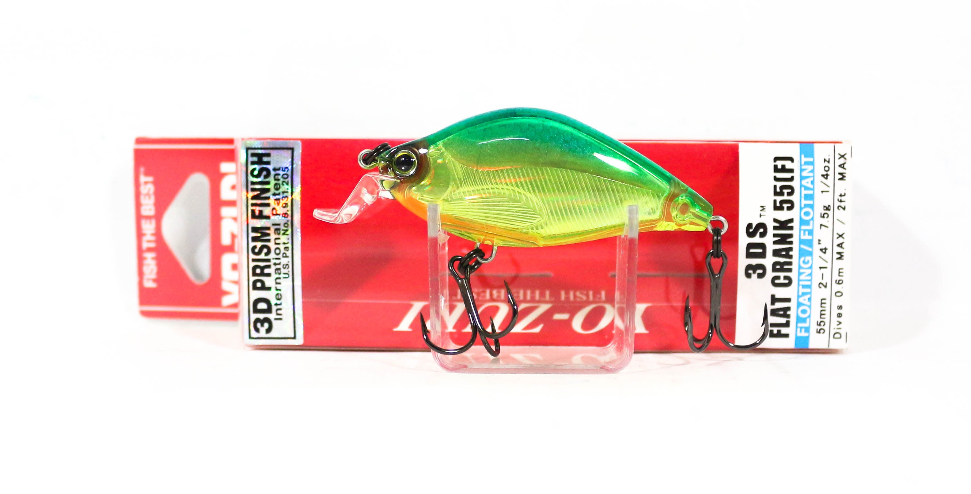 Yo Zuri Duel 3DS Flat Crank 55 mm Floating Lure F1141-HCLL (3873)