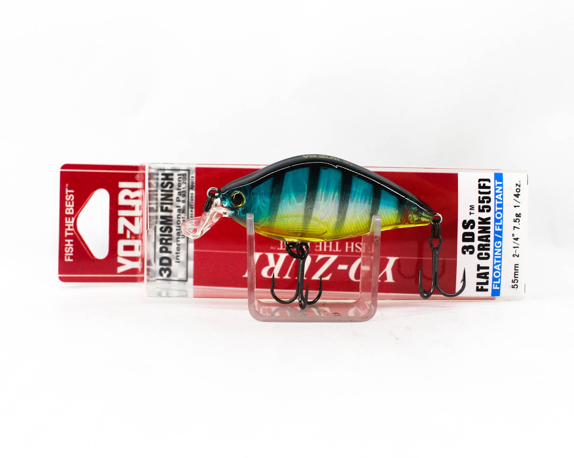 Yo Zuri Duel 3DS Flat Crank 55 mm Floating Lure F1141-HBG (3903)