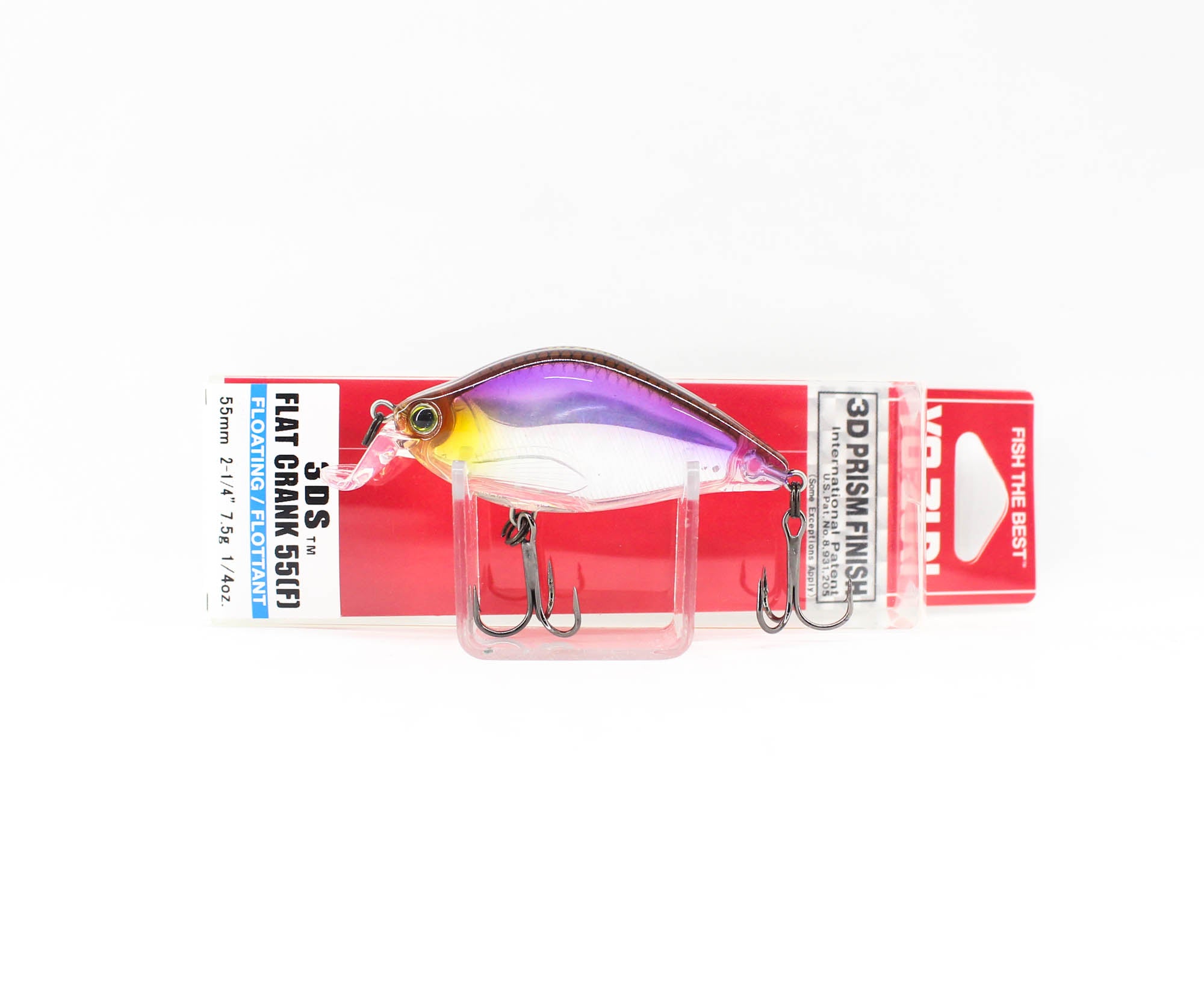 Yo Zuri Duel 3DS Flat Crank 55 mm Floating Lure F1141-HHWS (3910)