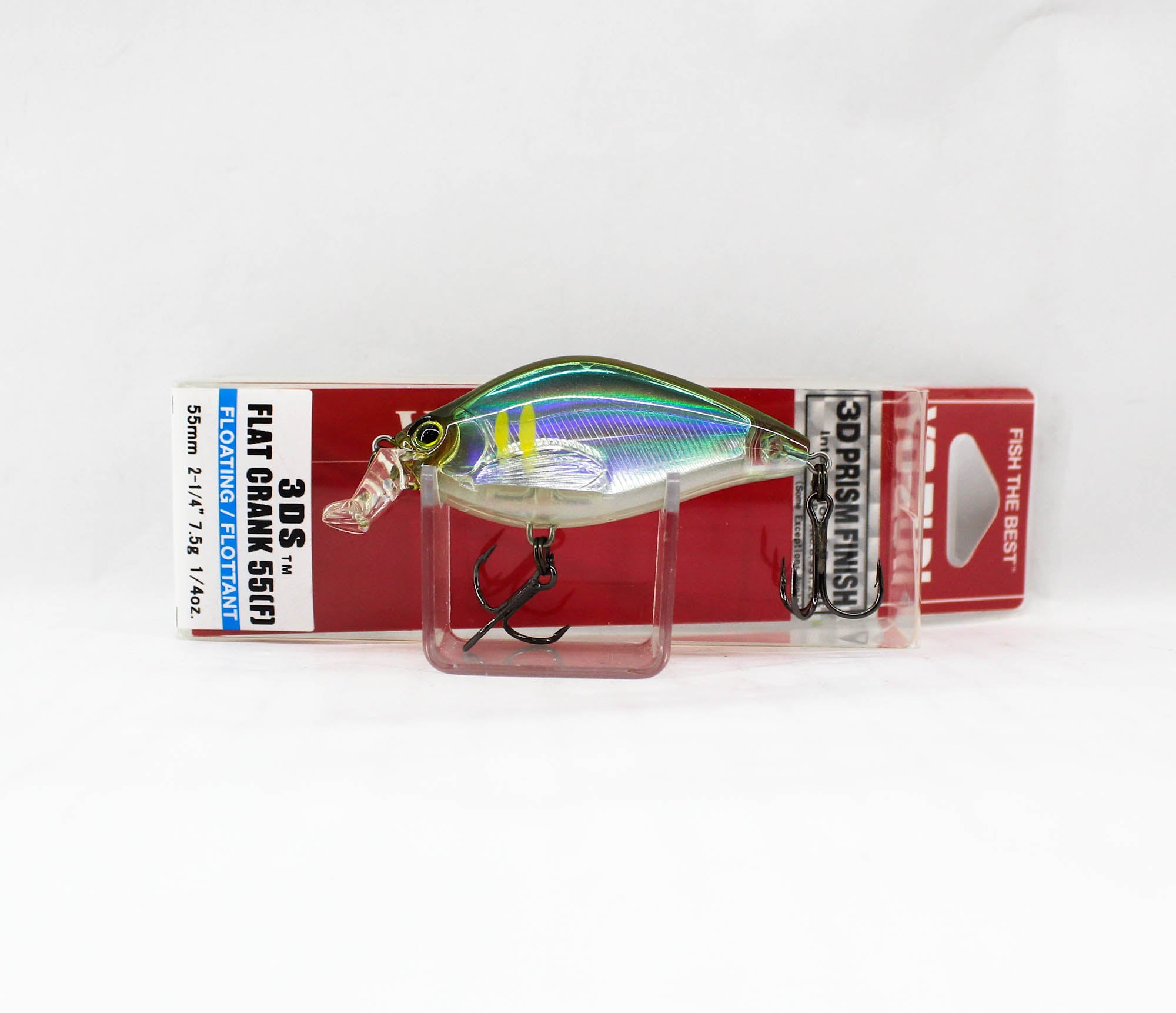 Yo Zuri Duel 3DS Flat Crank 55 mm Floating Lure F1141-HHAY (3927)