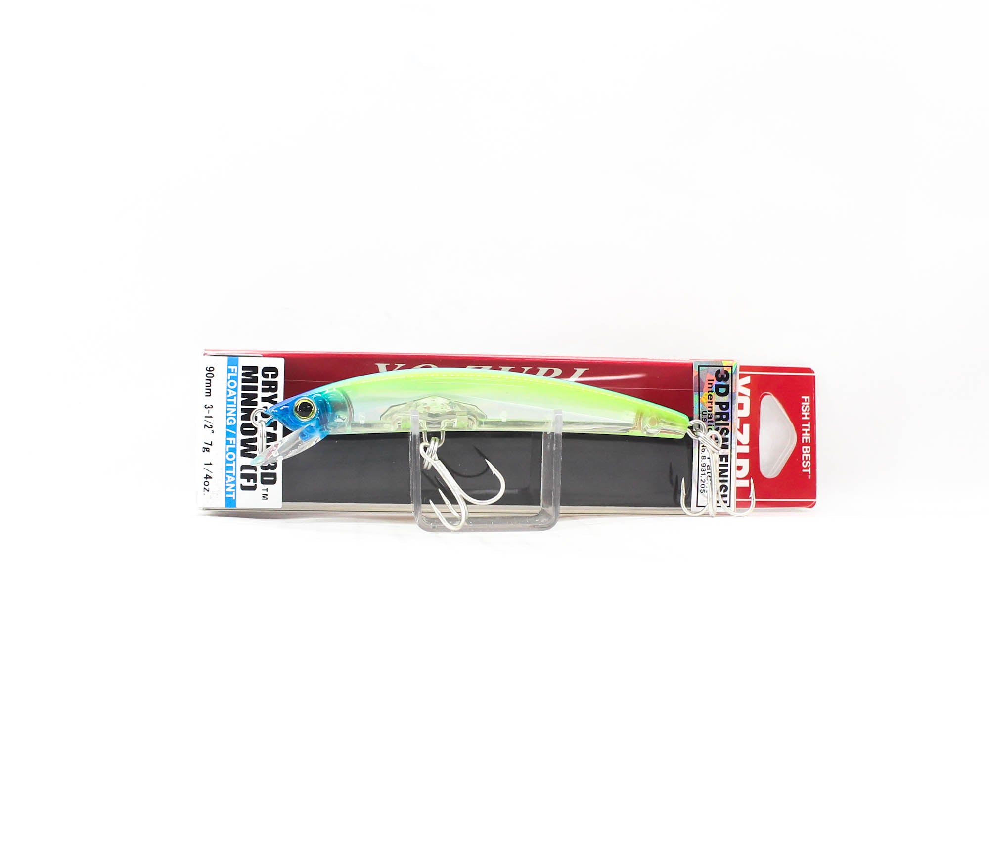 Yo Zuri 3D Crystal Minnow 90 mm Floating Lure F1145-C58 (5525)