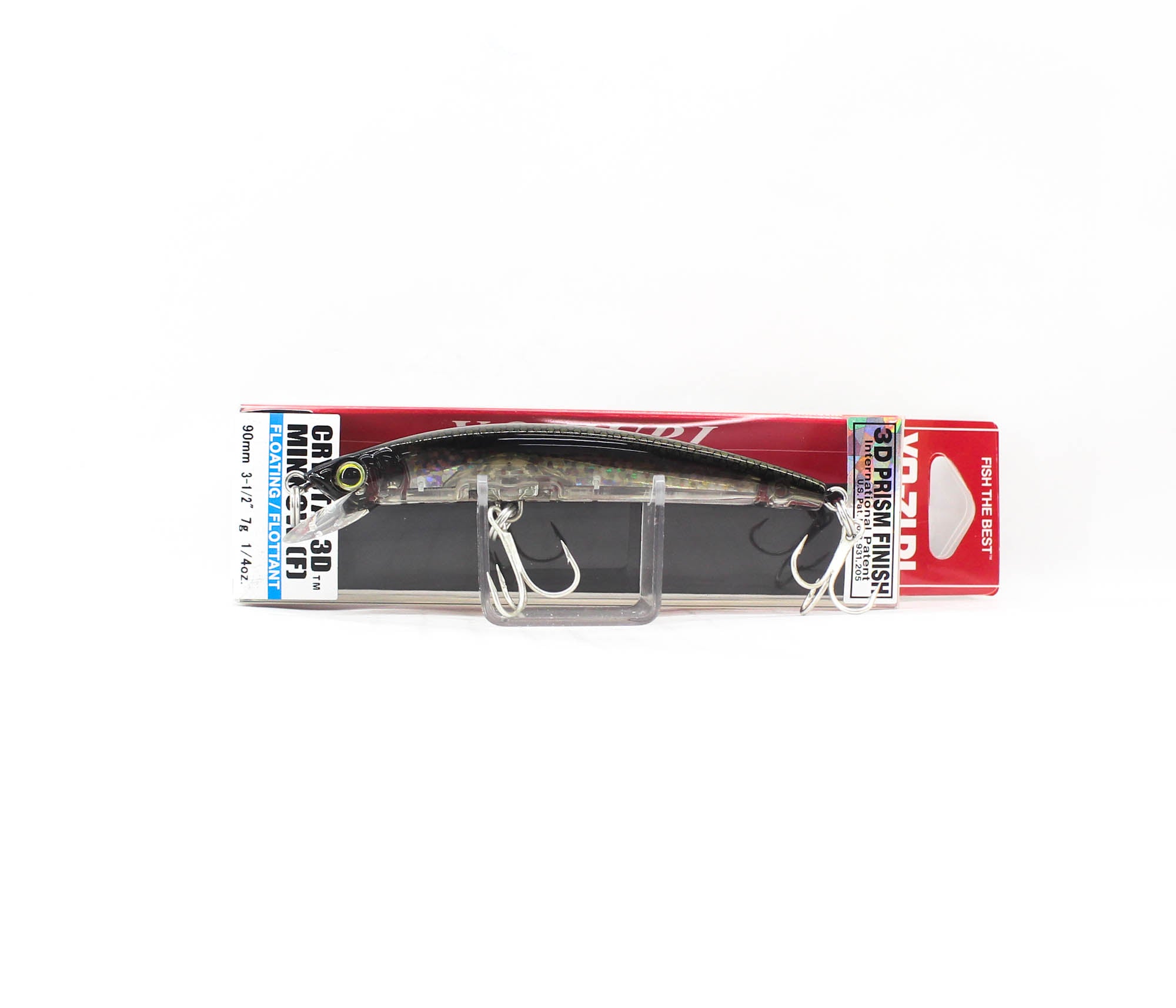 Yo Zuri 3D Crystal Minnow 90 mm Floating Lure F1145-SBR (5600)