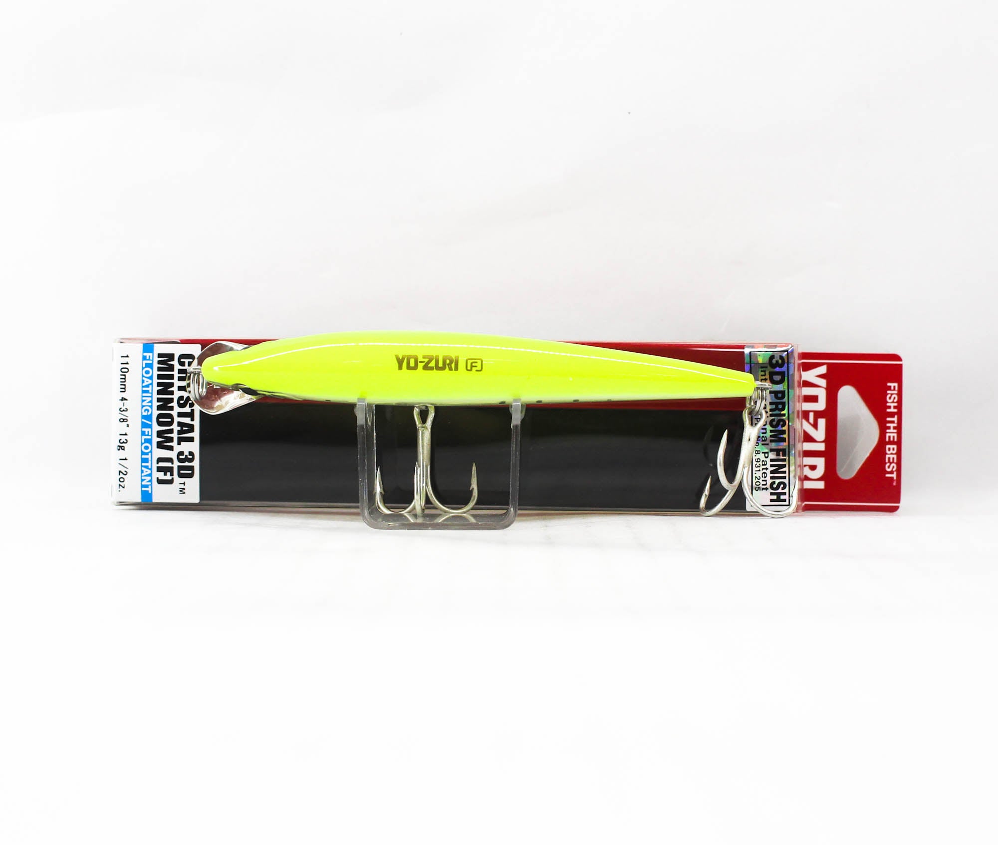 Yo Zuri 3D Crystal Minnow 110 mm Floating Lure F1146-GHCS (5709)