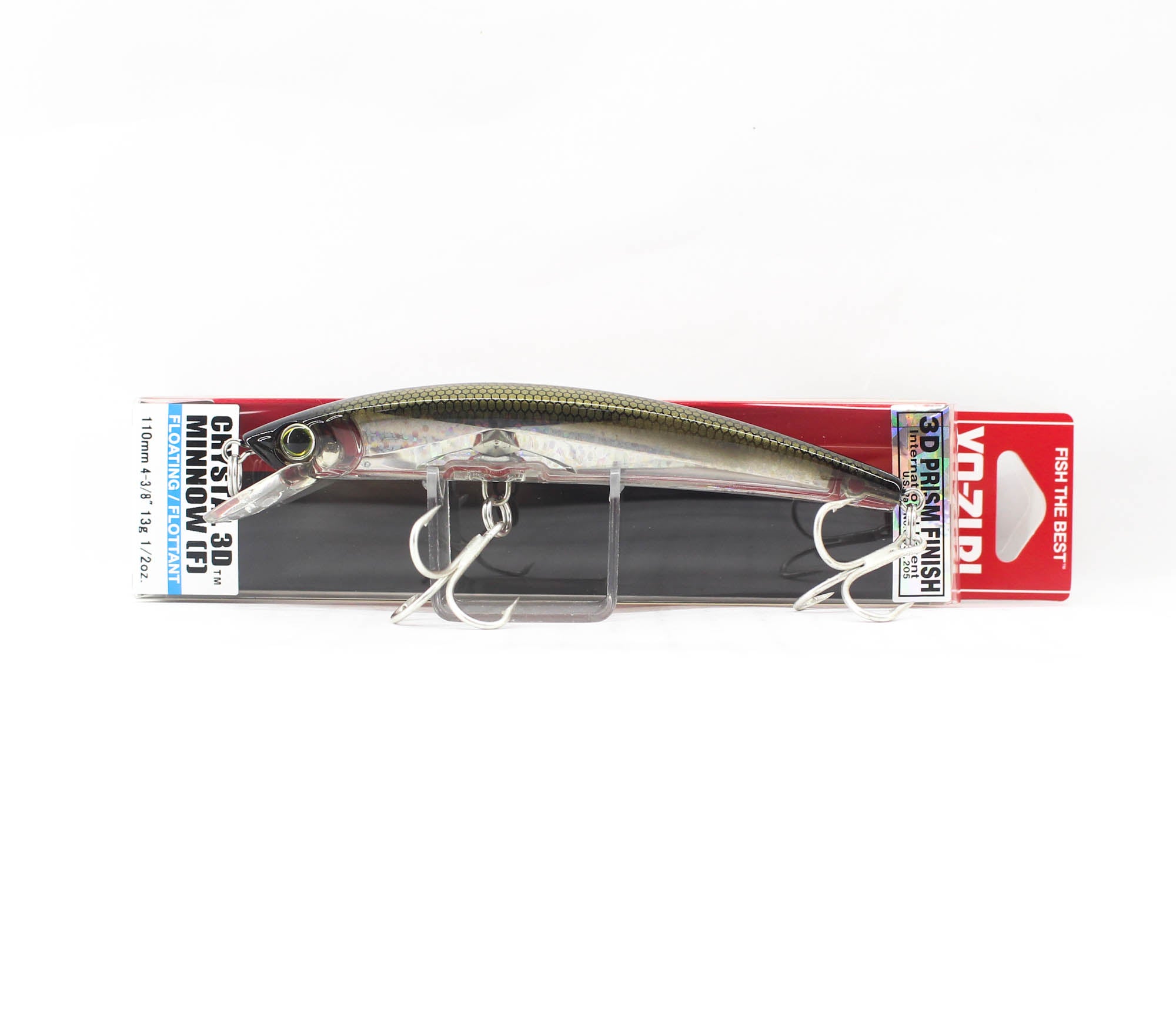 Yo Zuri 3D Crystal Minnow 110 mm Floating Lure F1146-SBR (5761)