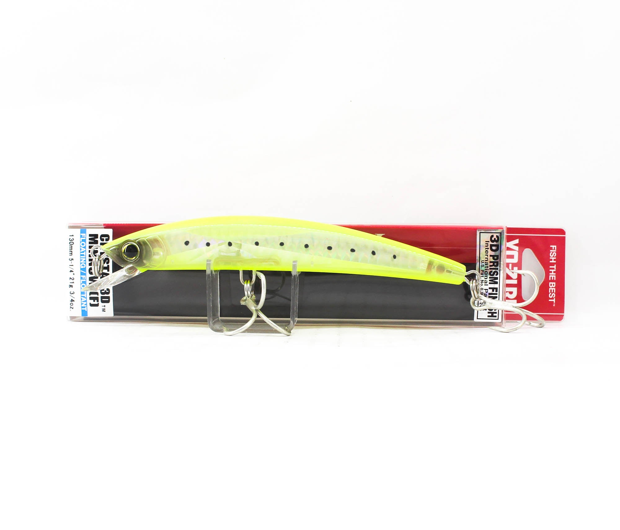 Yo Zuri 3D Crystal Minnow 130 mm Floating Lure F1147-GHCS (5860)